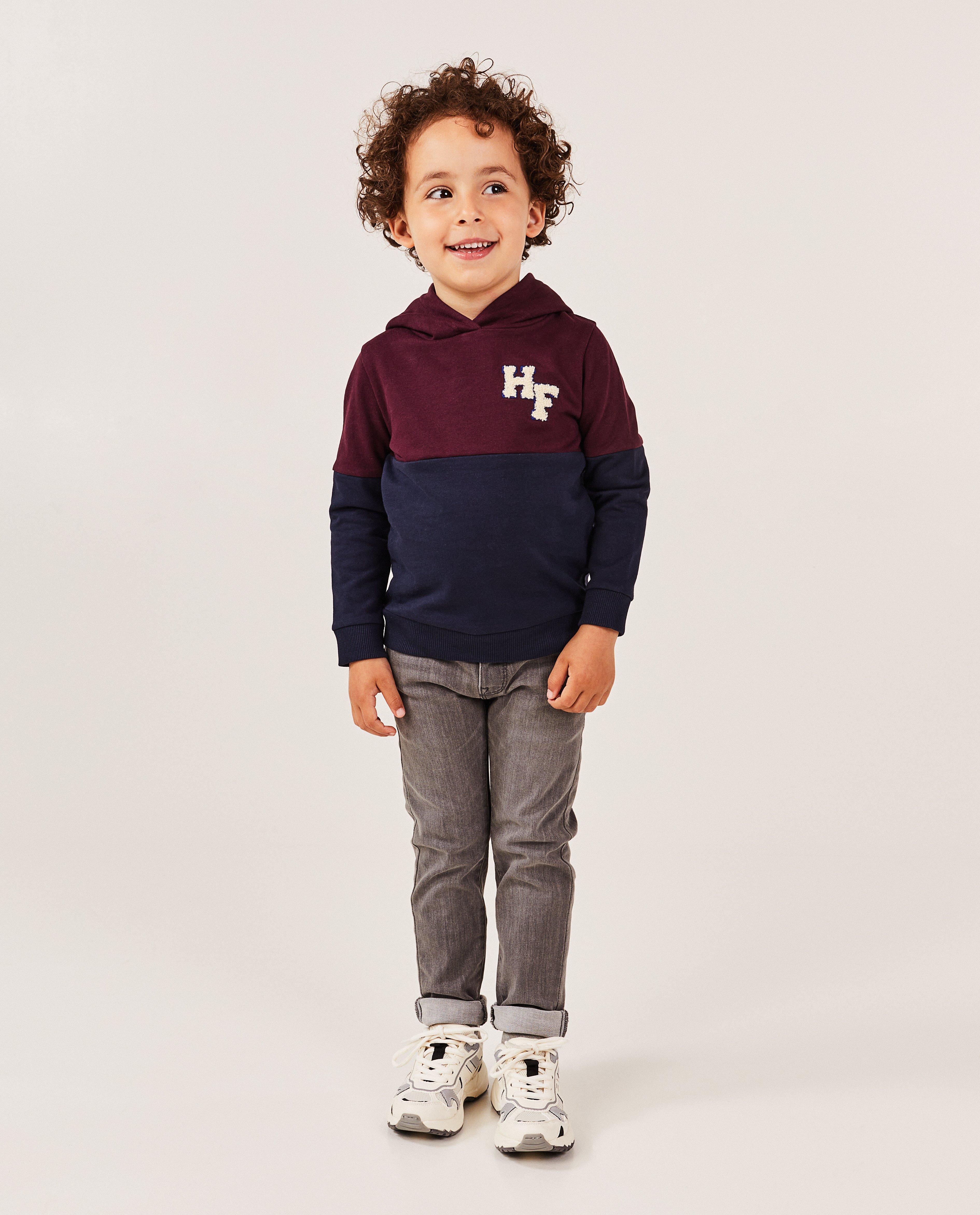 Jeans gris foncé, slim fit - null - Kidz Nation