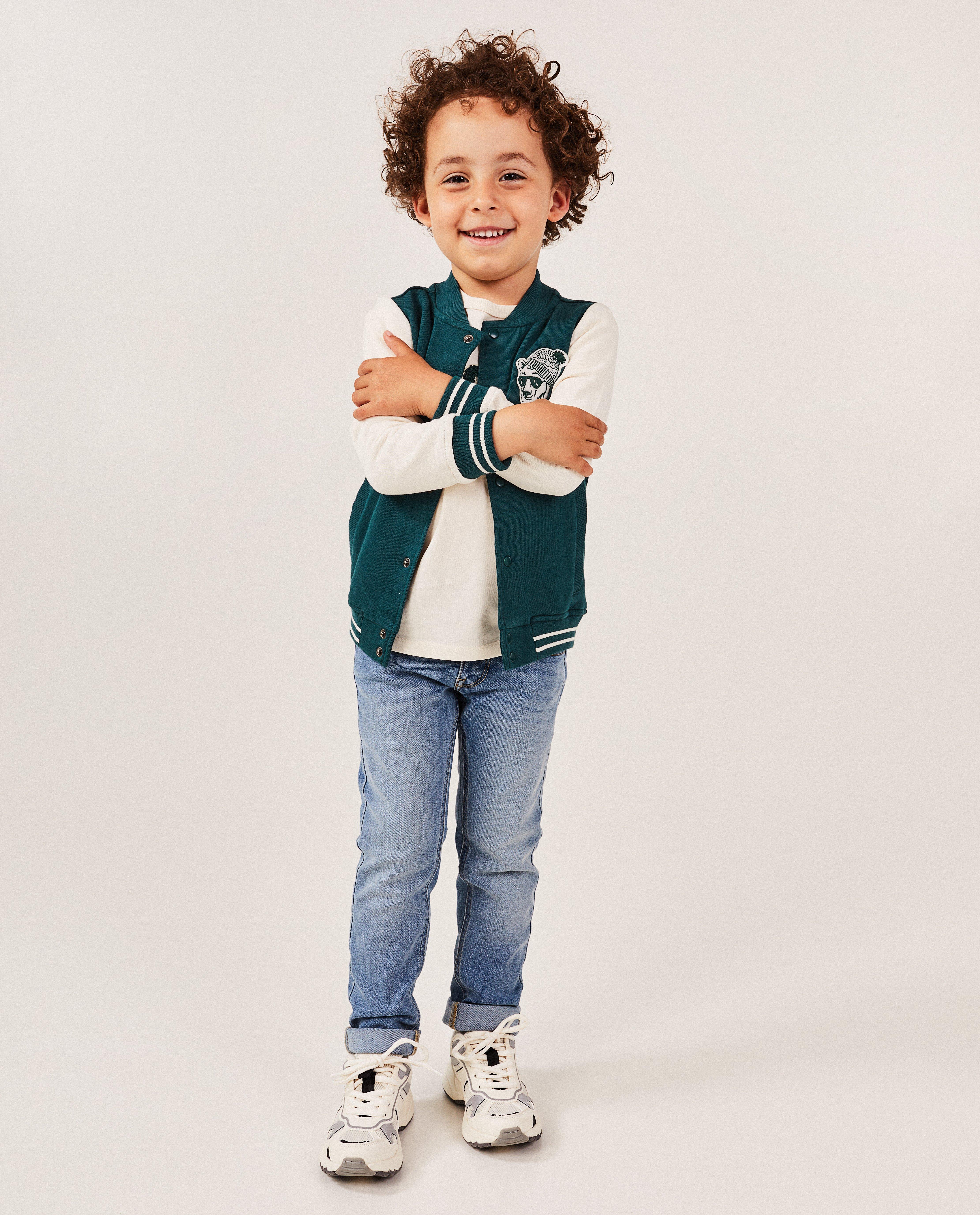 Blauwe jeans, slim fit - null - Kidz Nation