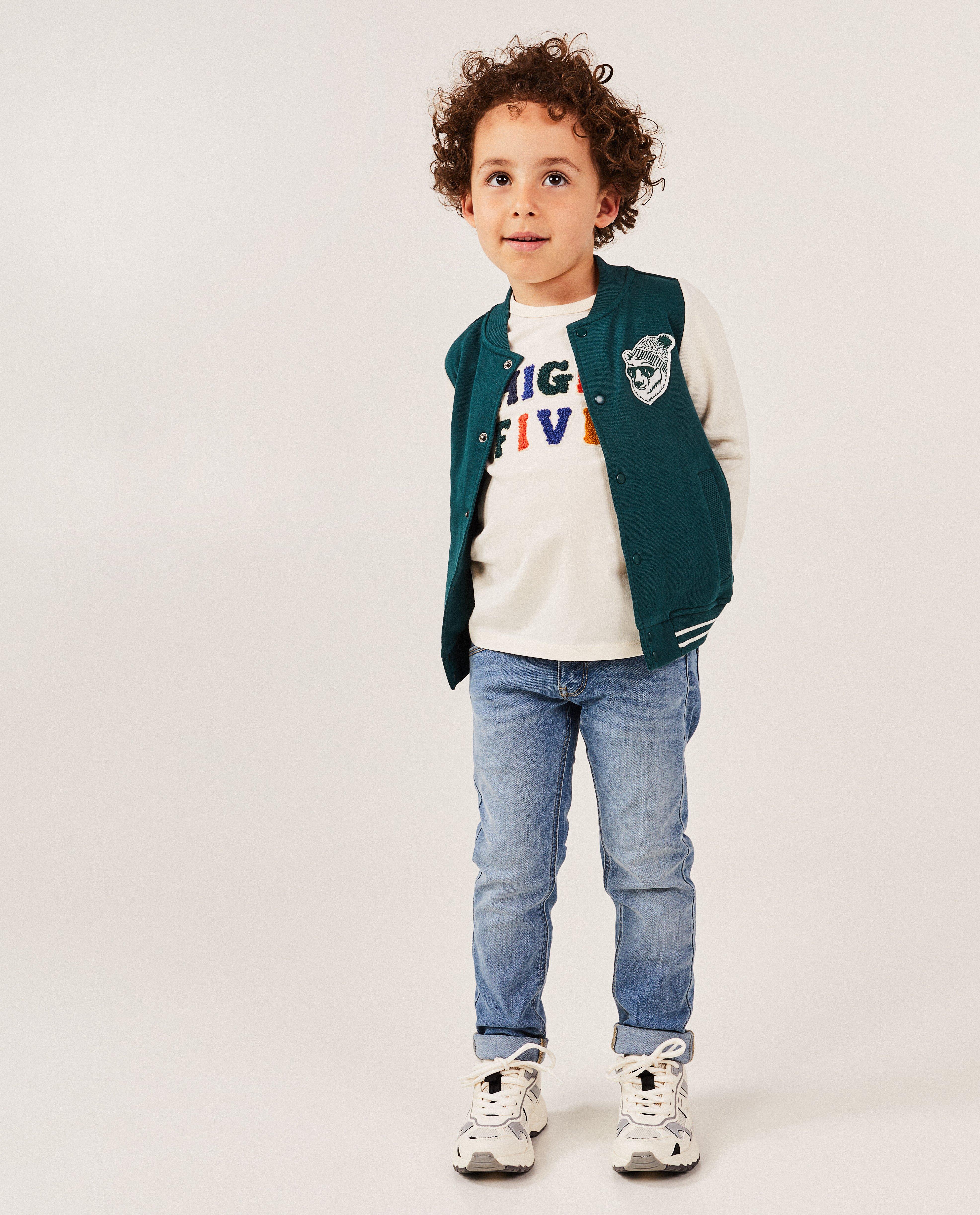 Jeans - Blauwe jeans, slim fit