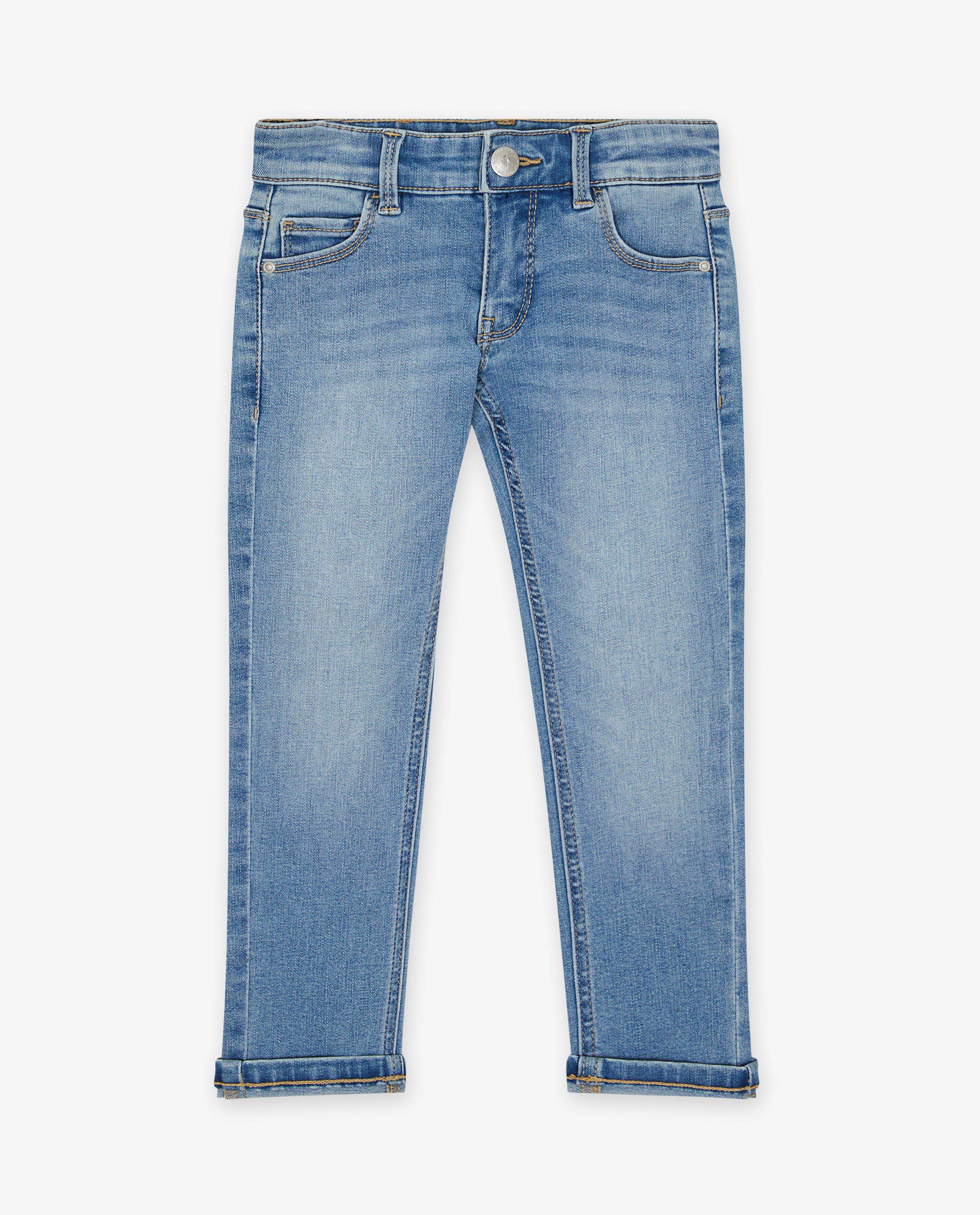 Jeans - Blauwe jeans, slim fit