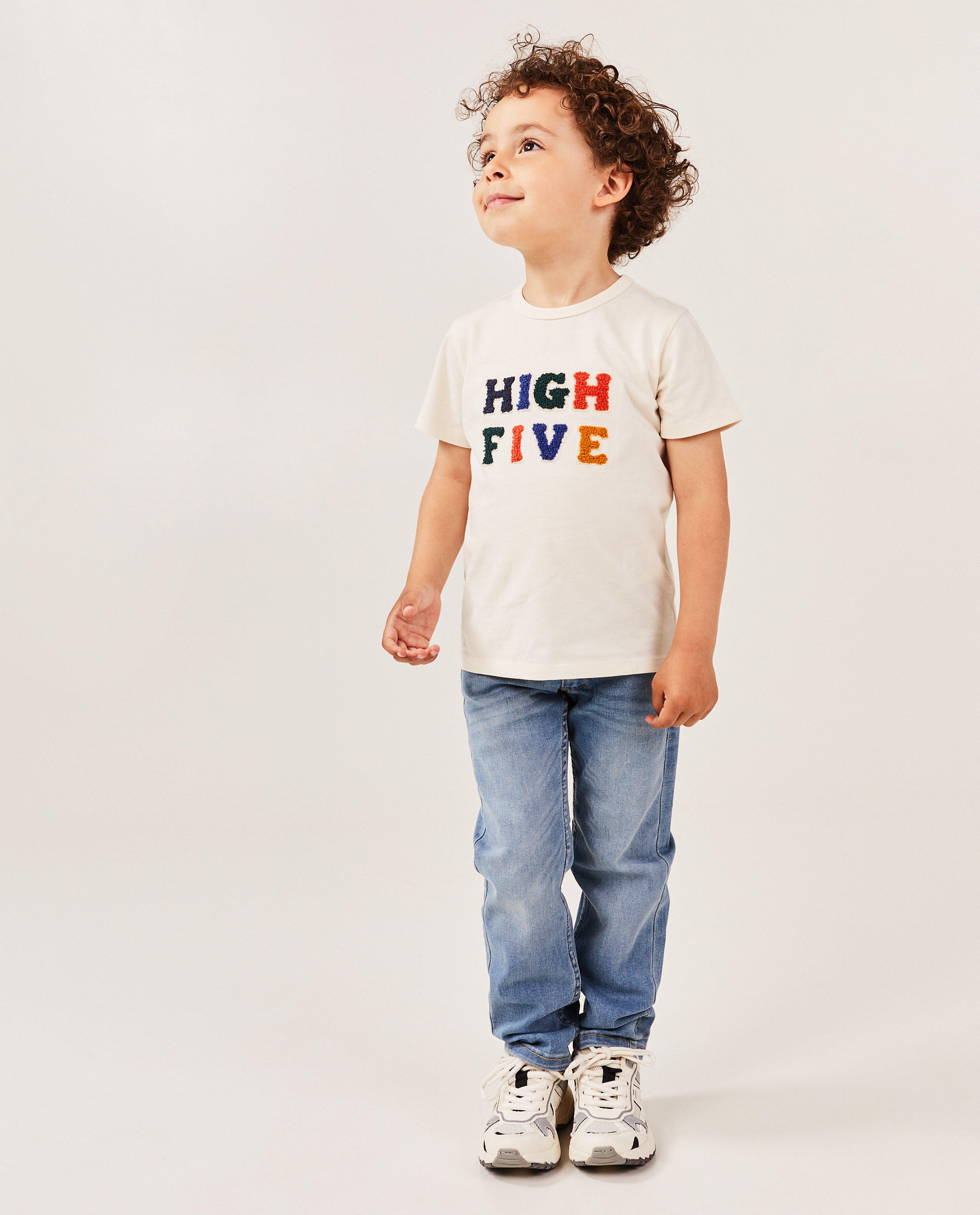 Blauwe jeans, regular fit - null - Kidz Nation