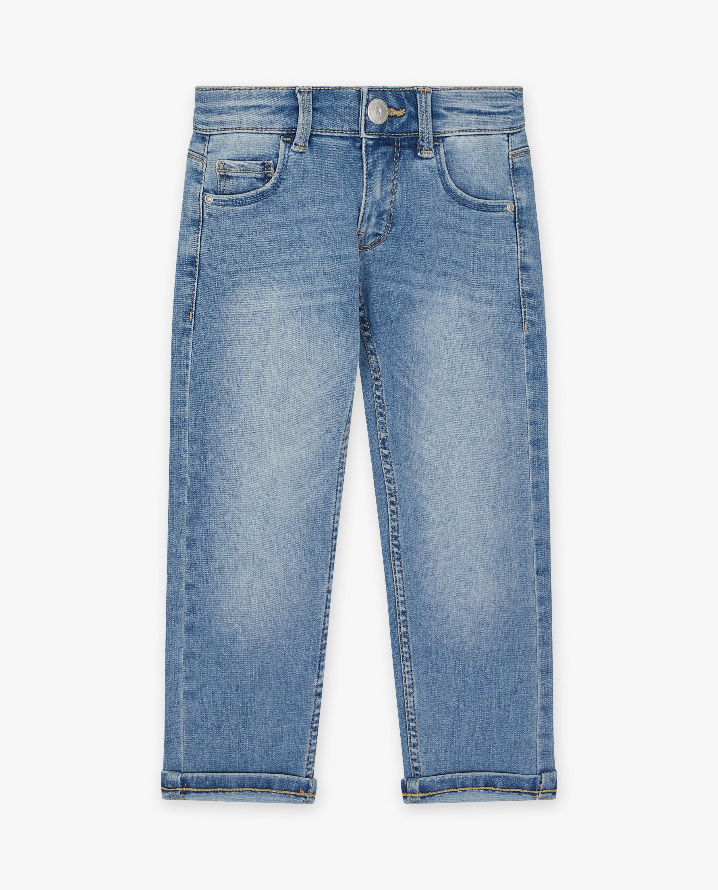 Jeans - Donkerblauwe jeans, regular fit