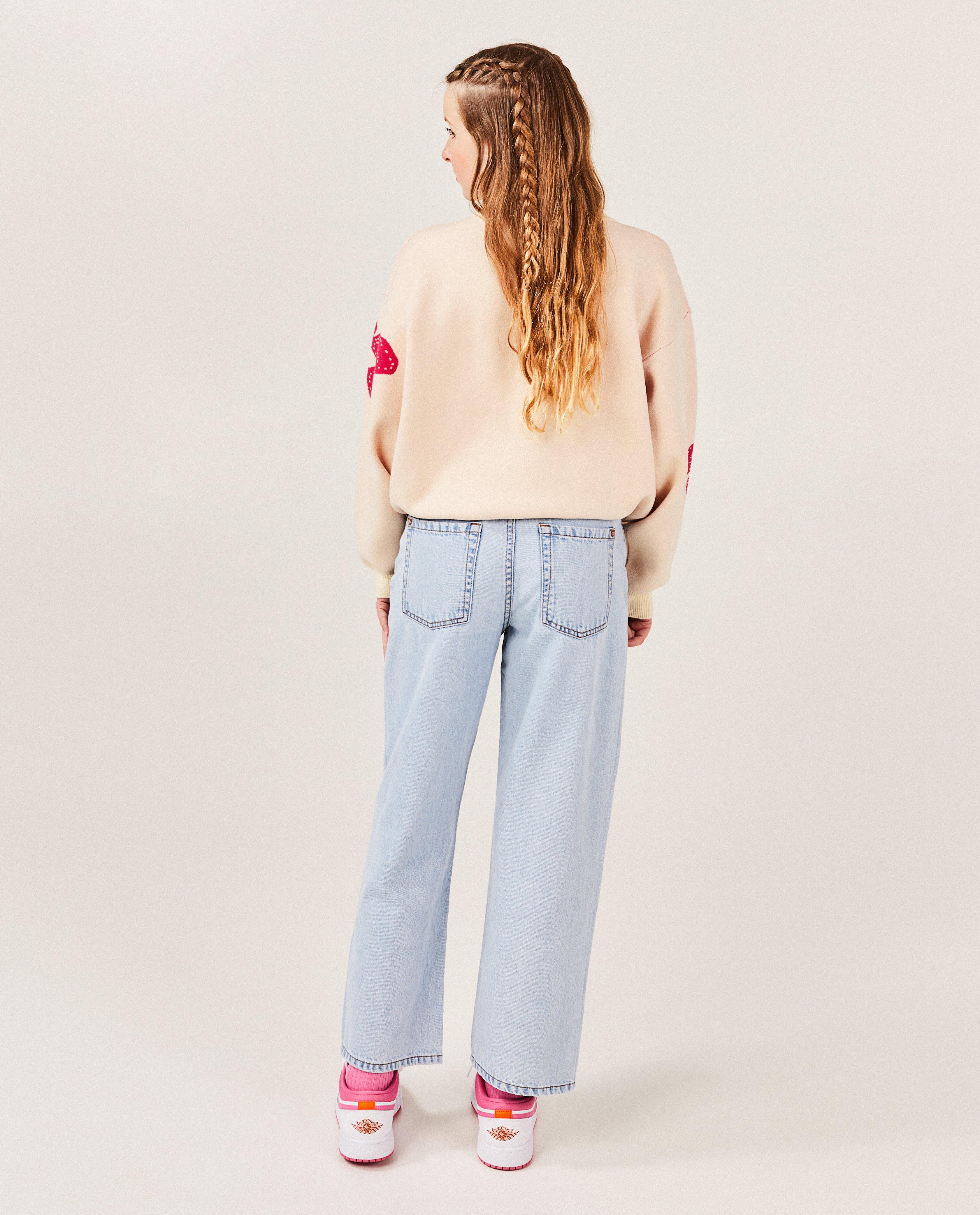 Jeans - Lichtblauwe jeans, straight fit