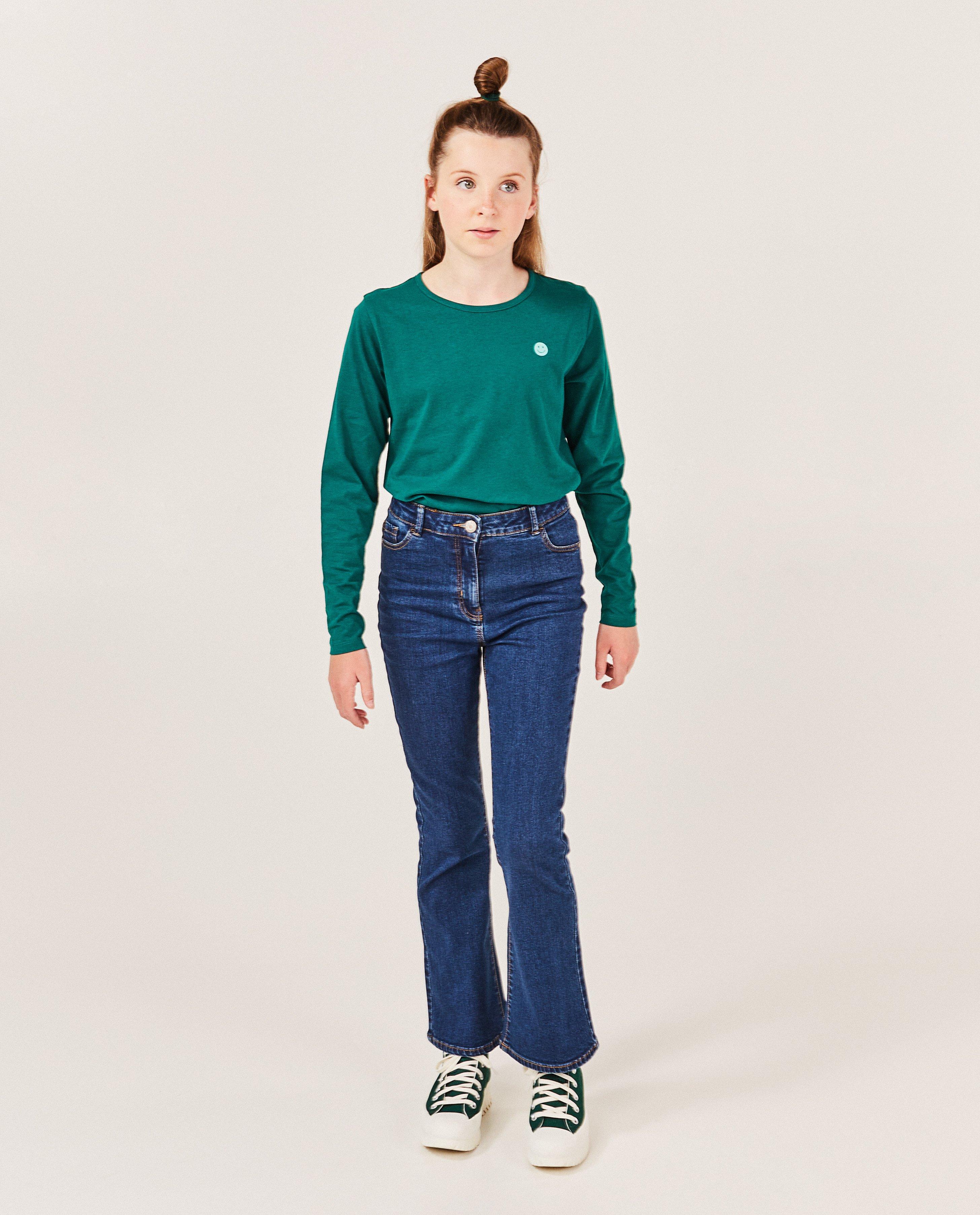 Jeans - Jeans bleu à pattes d’éléphant