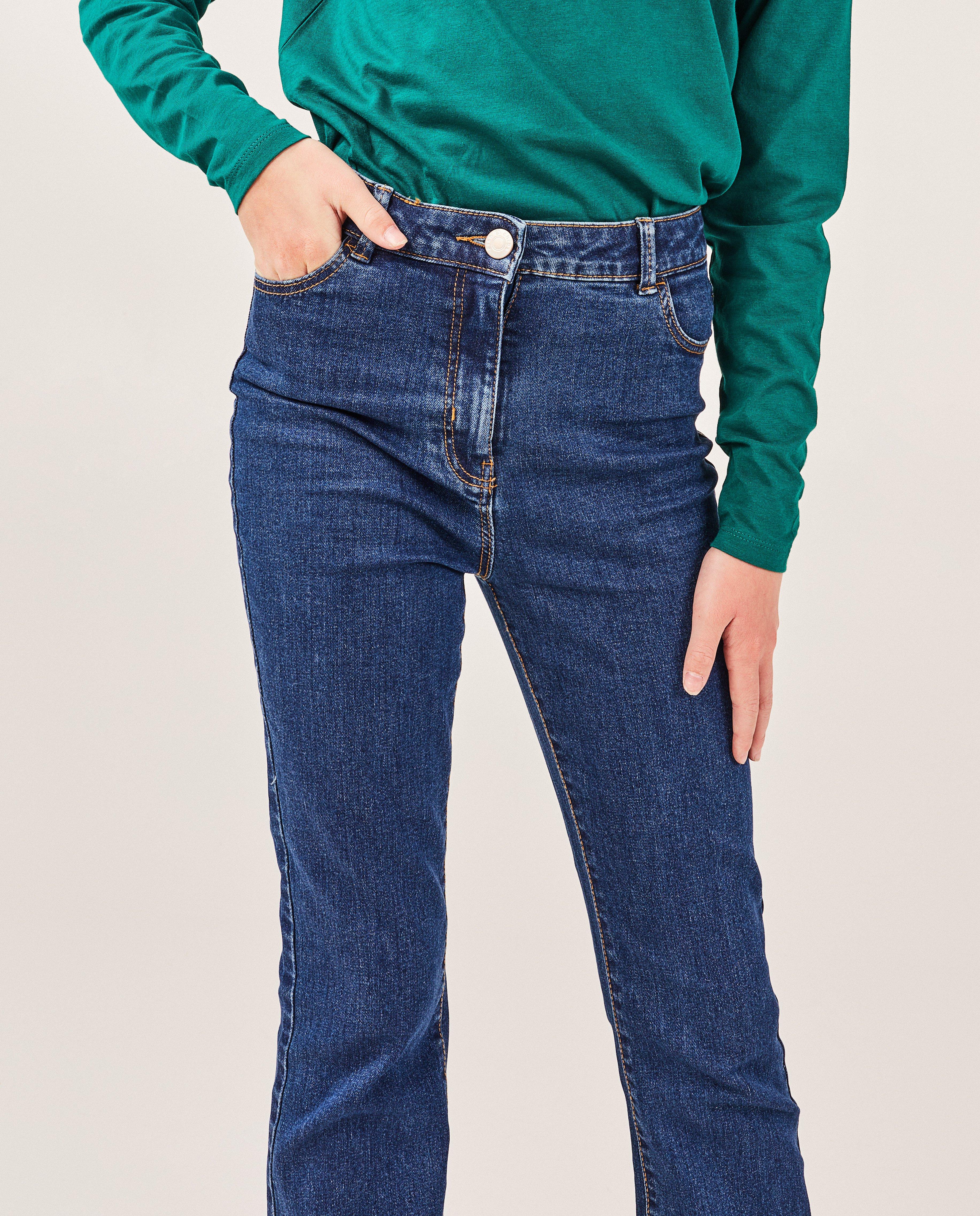 Jeans - Jeans bleu à pattes d’éléphant