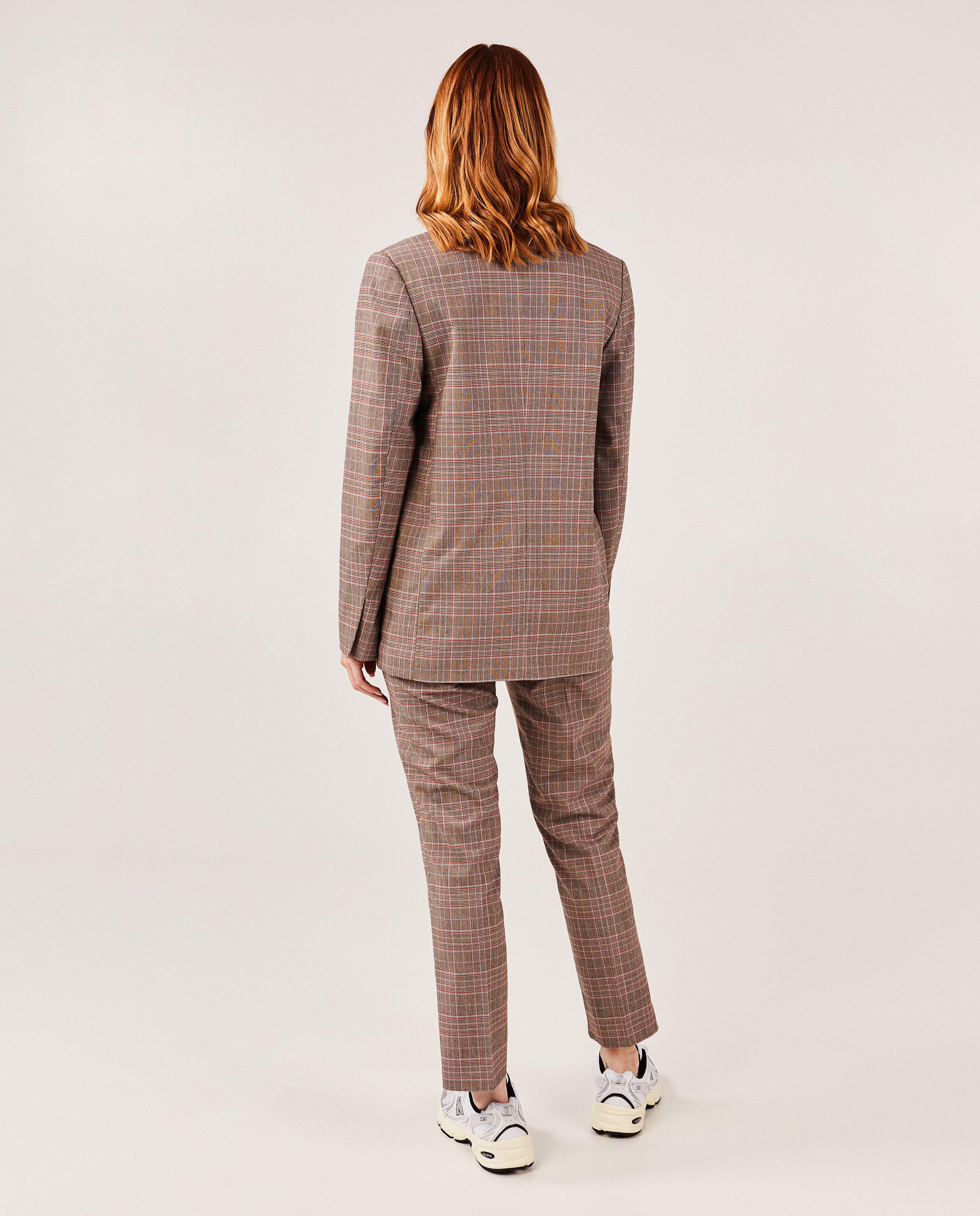 Broeken - Geklede broek met ruiten