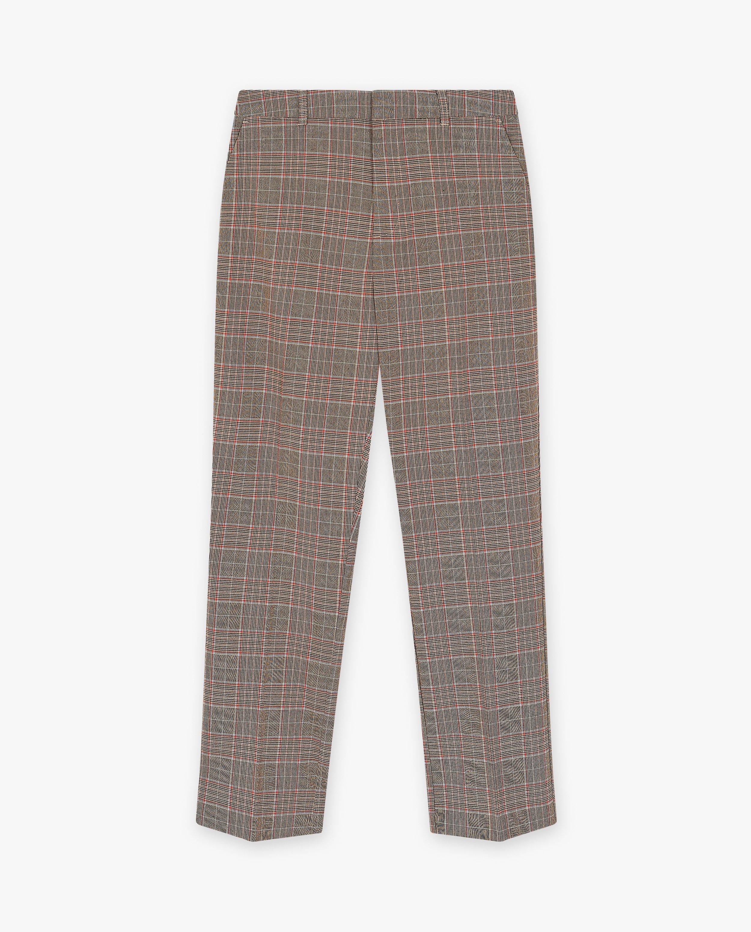 Broeken - Geklede broek met ruiten