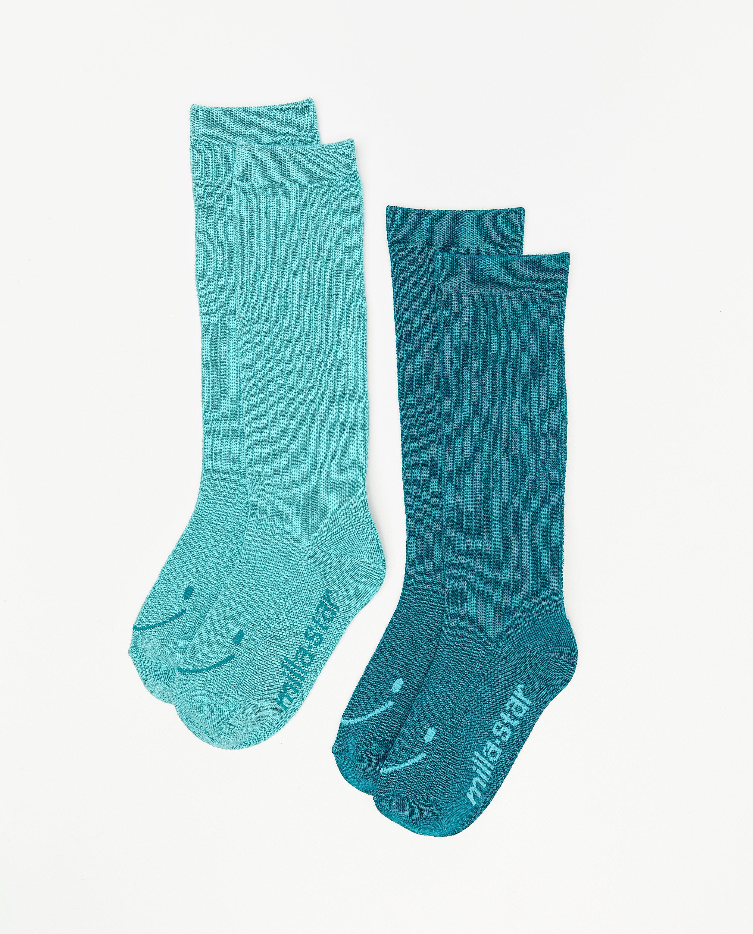 Lot de 2 paires de mi-bas - null - Milla Star