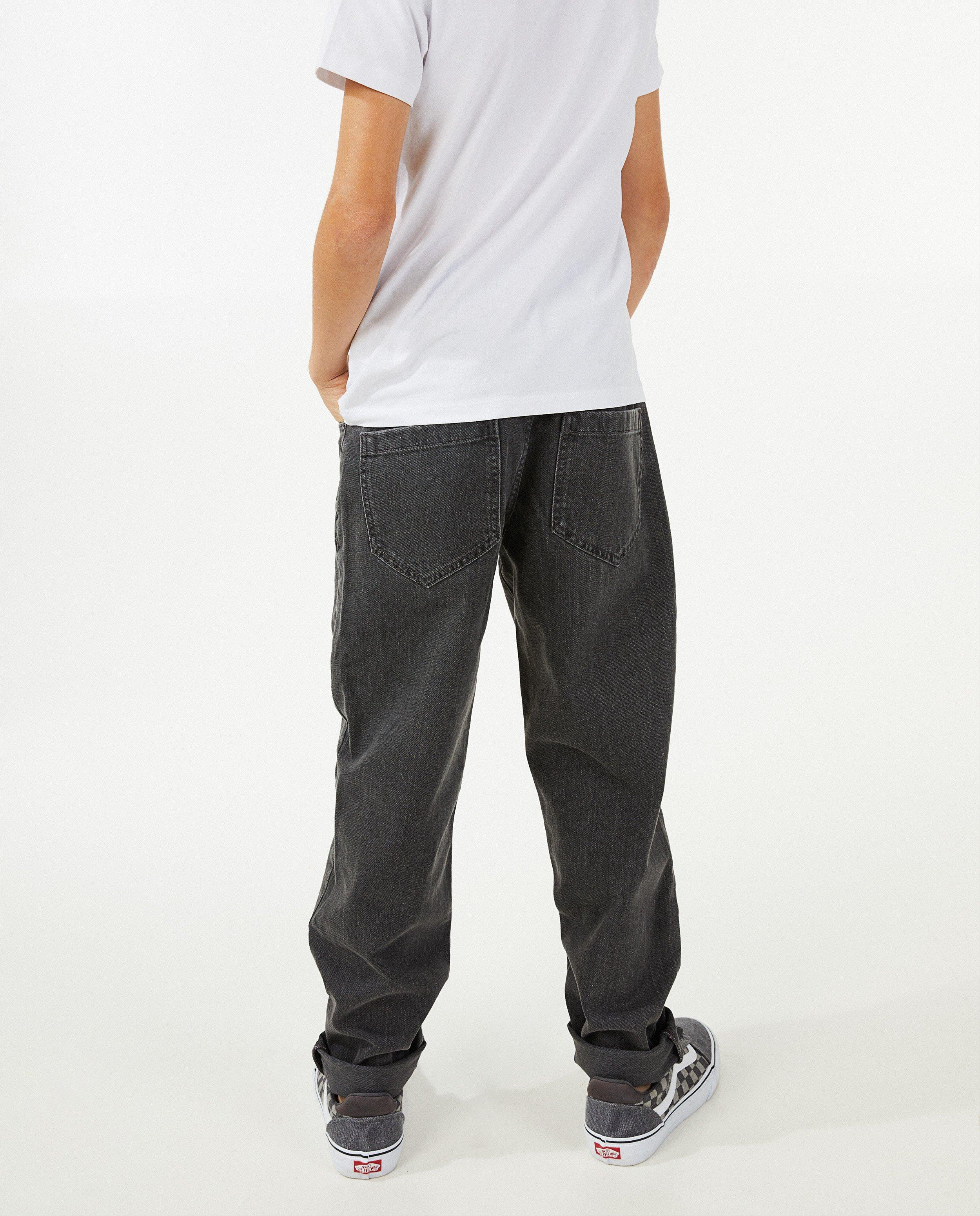 Jeans - Lichtblauwe jeansbroek, loosefit