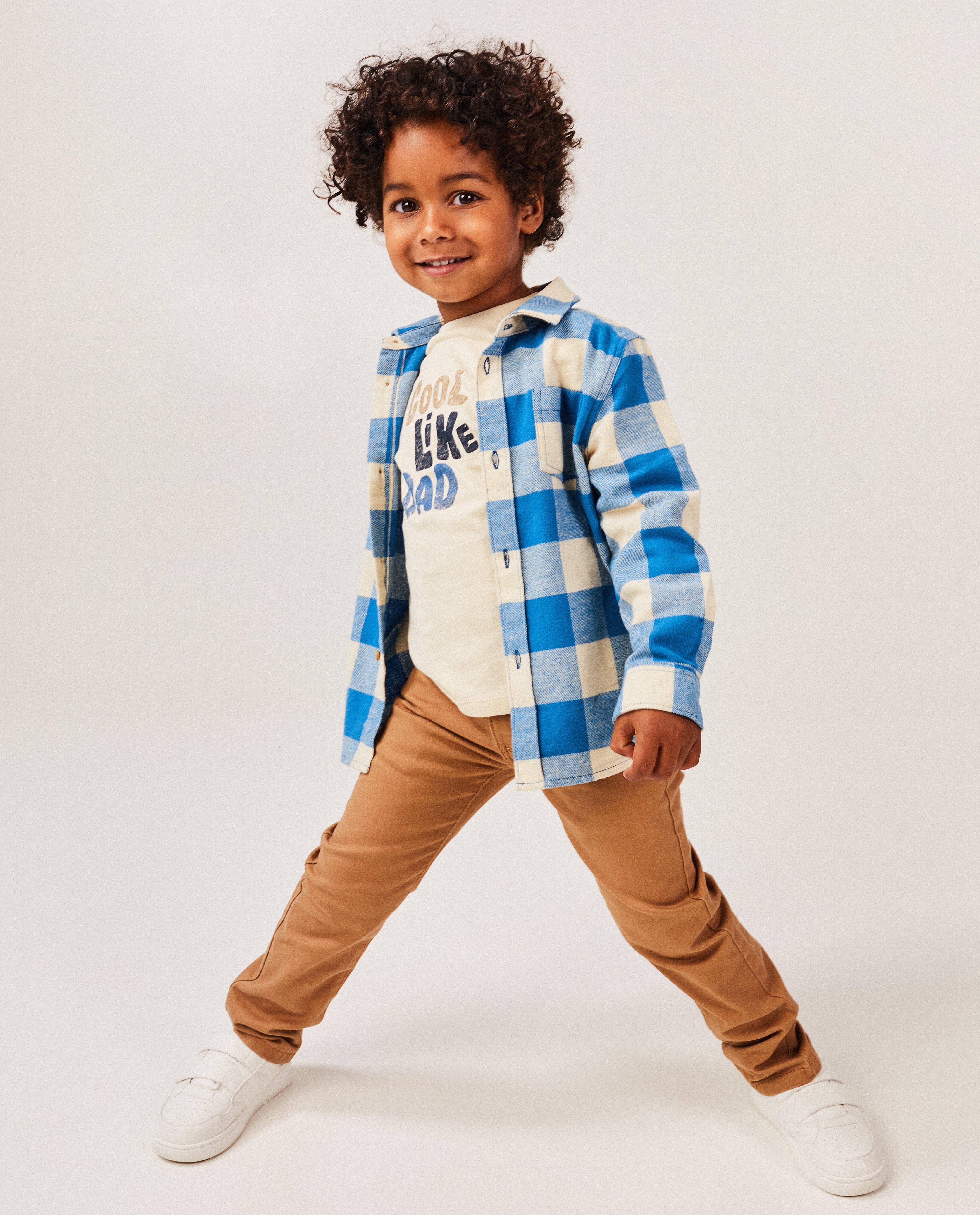 Chemise à carreaux, 2-7 ans - null - Besties