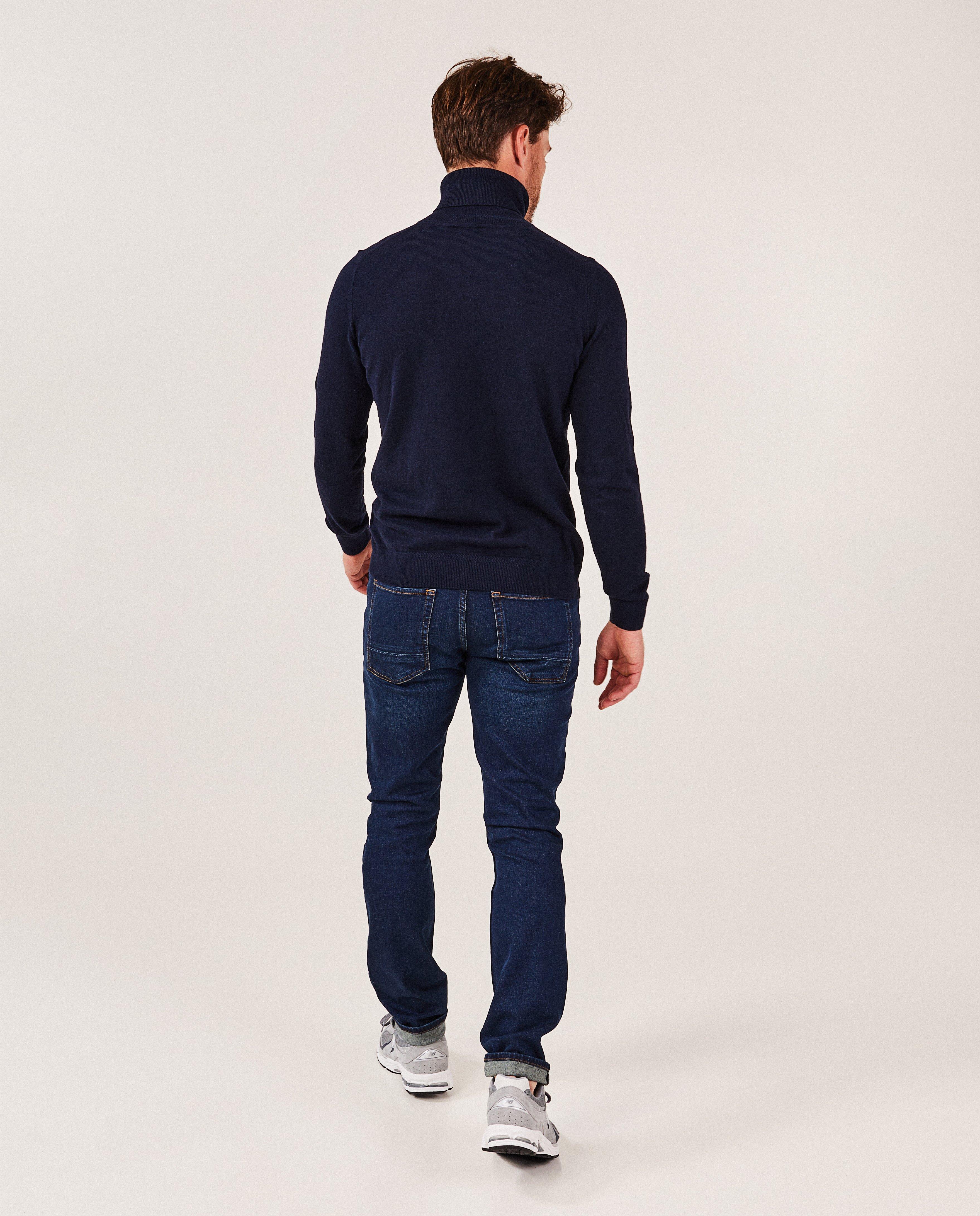 Pulls - Pull beige à col roulé