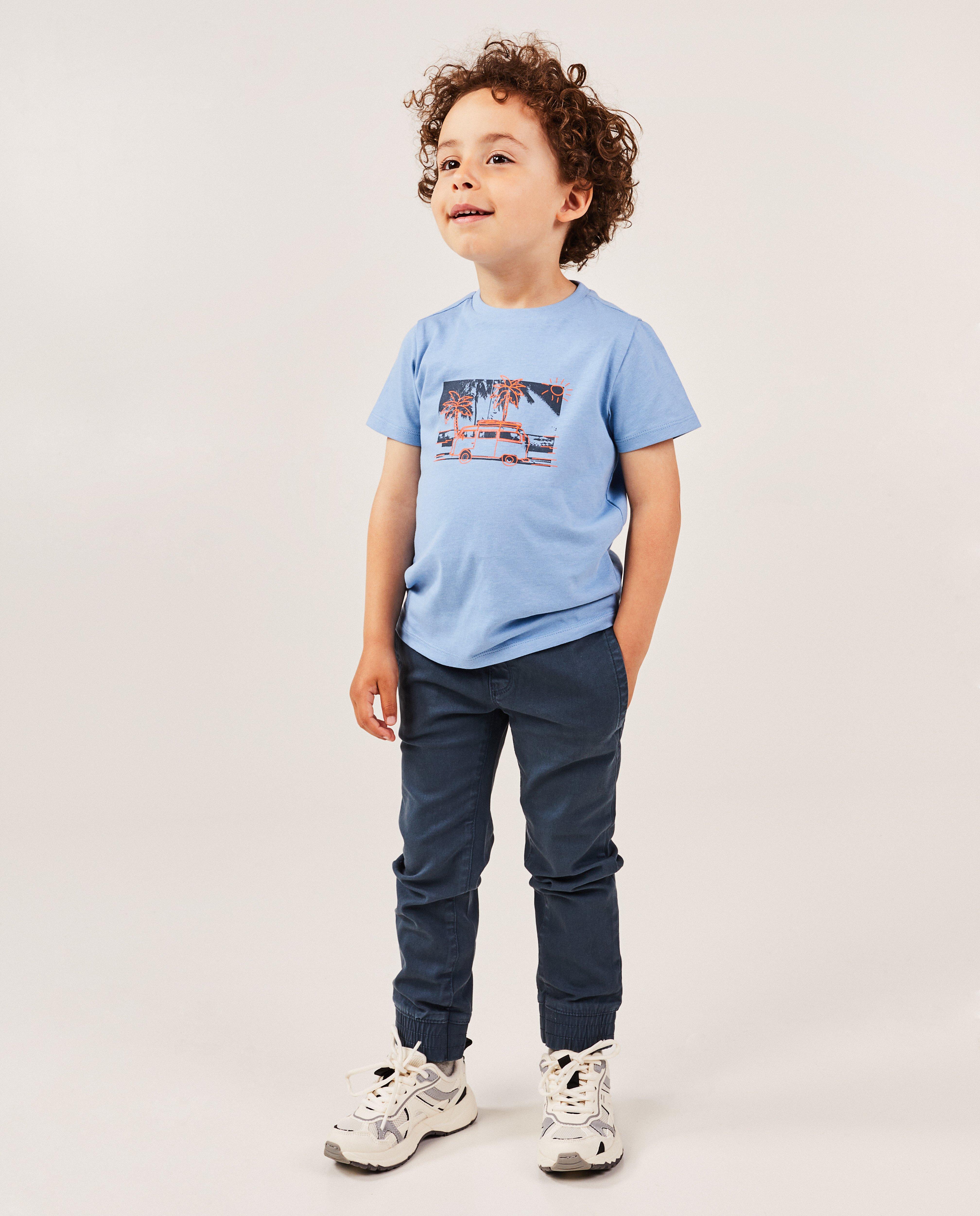 Bruine broek, slim fit - null - Besties