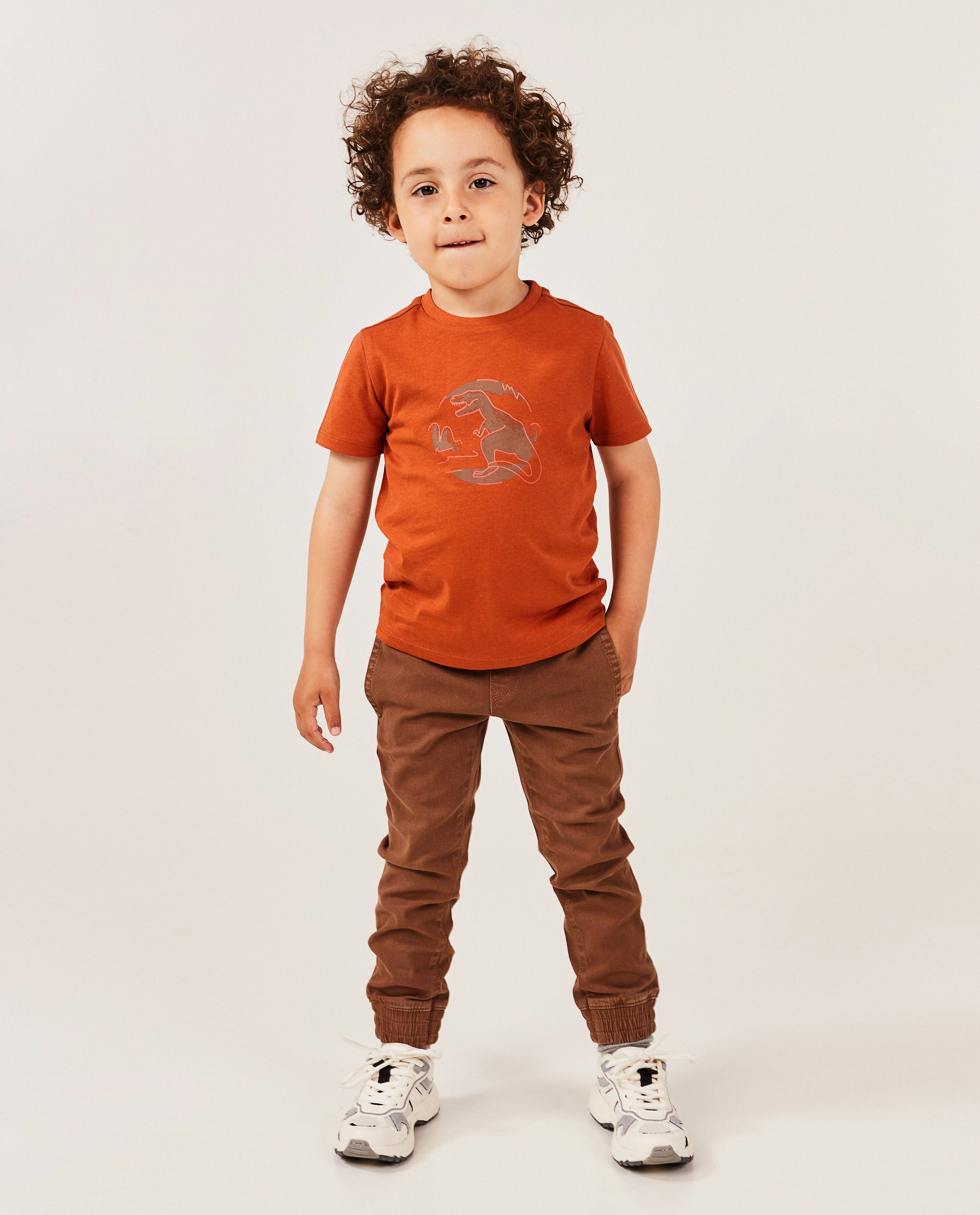 Bruine broek, slim fit