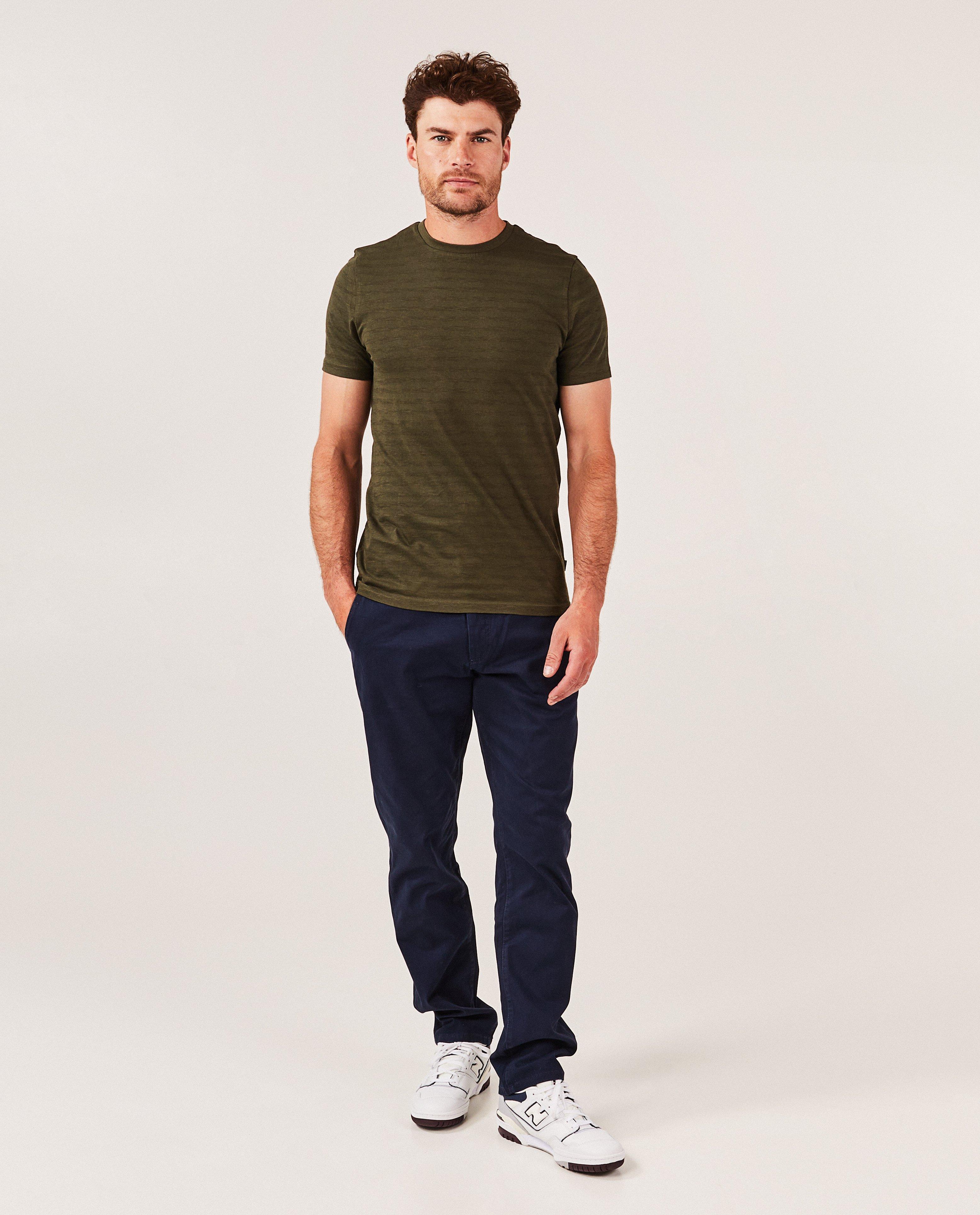Donkerblauwe broek, slim fit - null - Quarterback