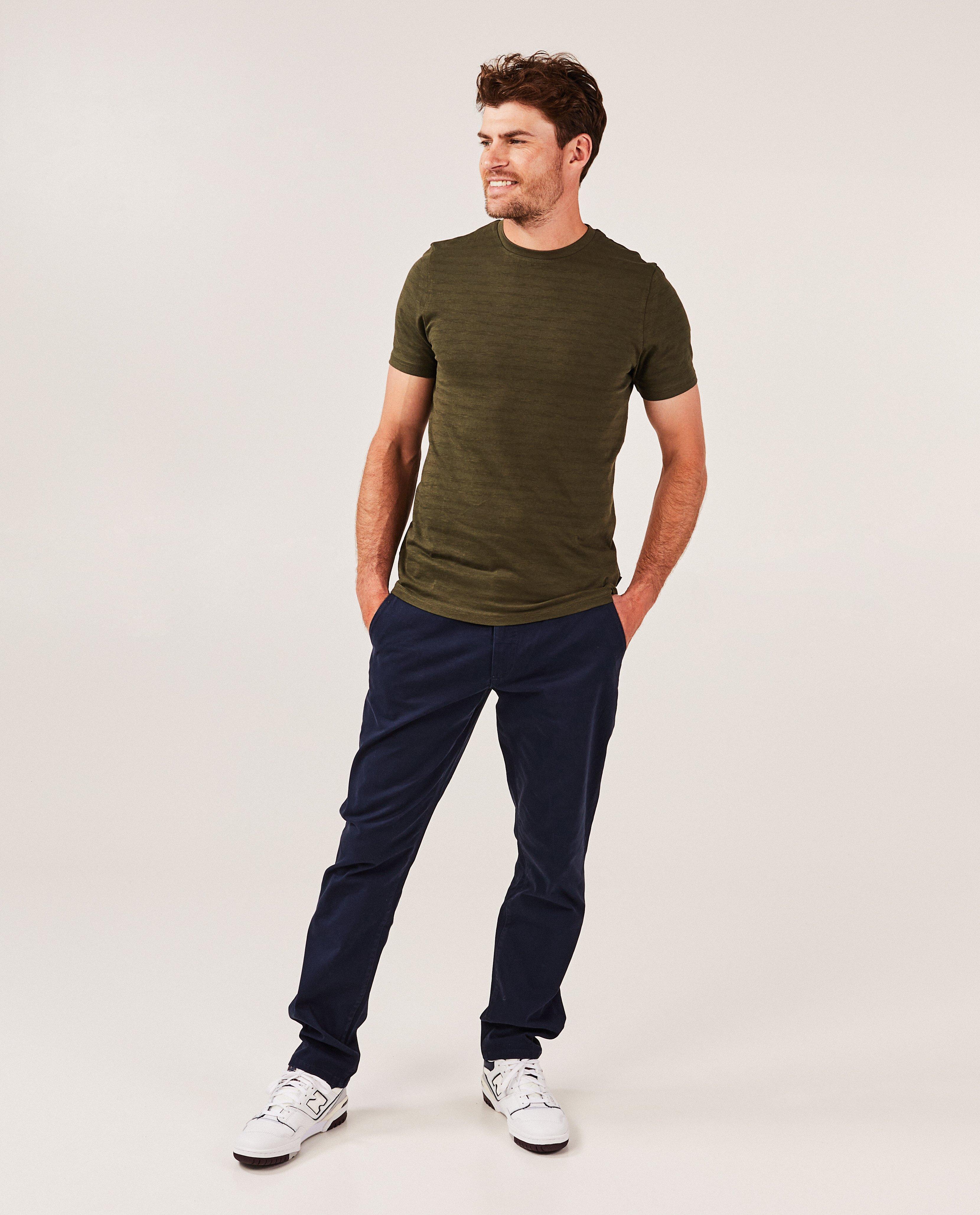 Broeken - Donkerblauwe broek, slim fit