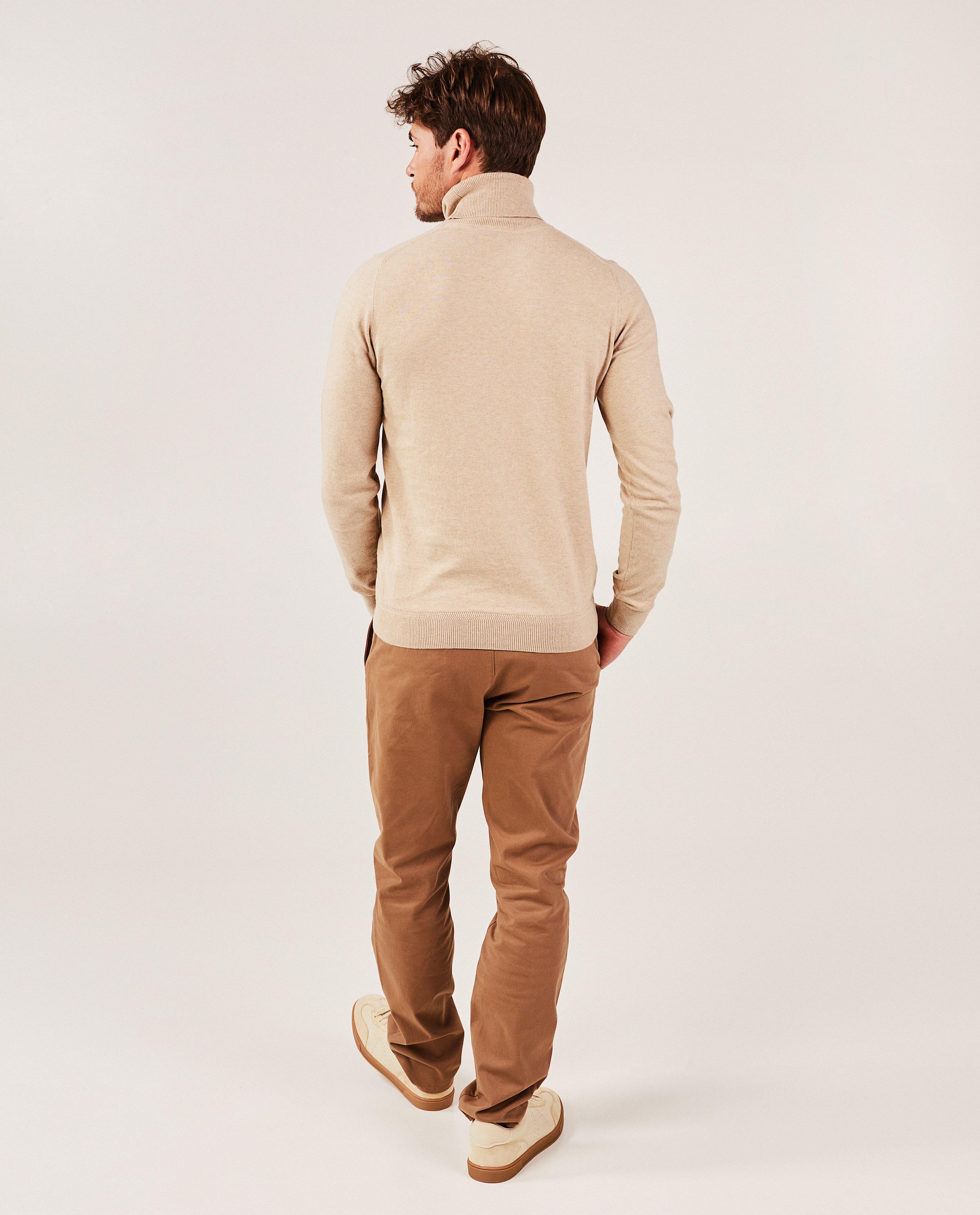 Broeken - Donkerblauwe broek, slim fit