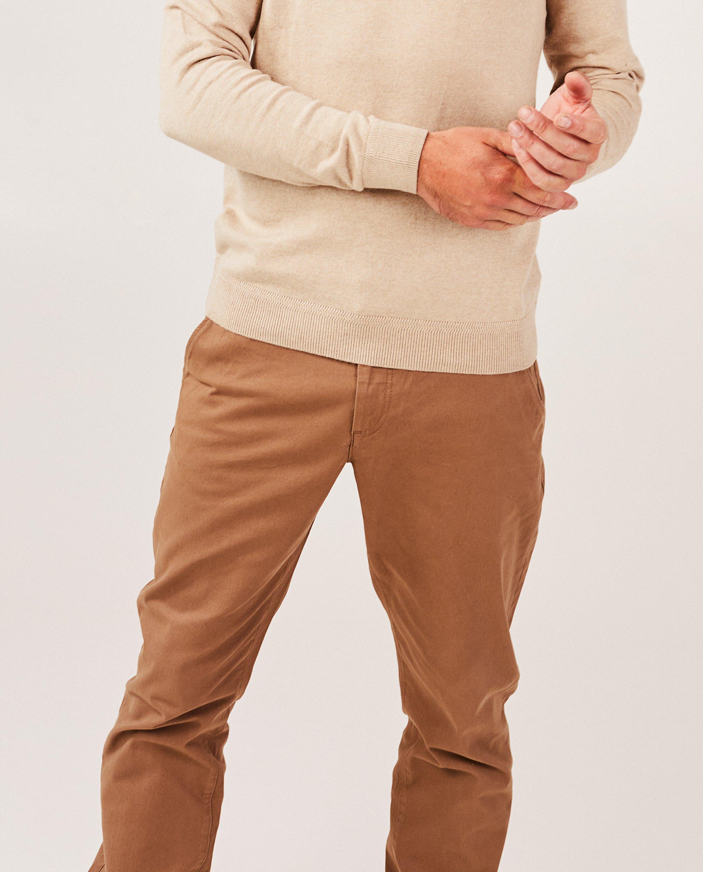 Broeken - Donkerblauwe broek, slim fit