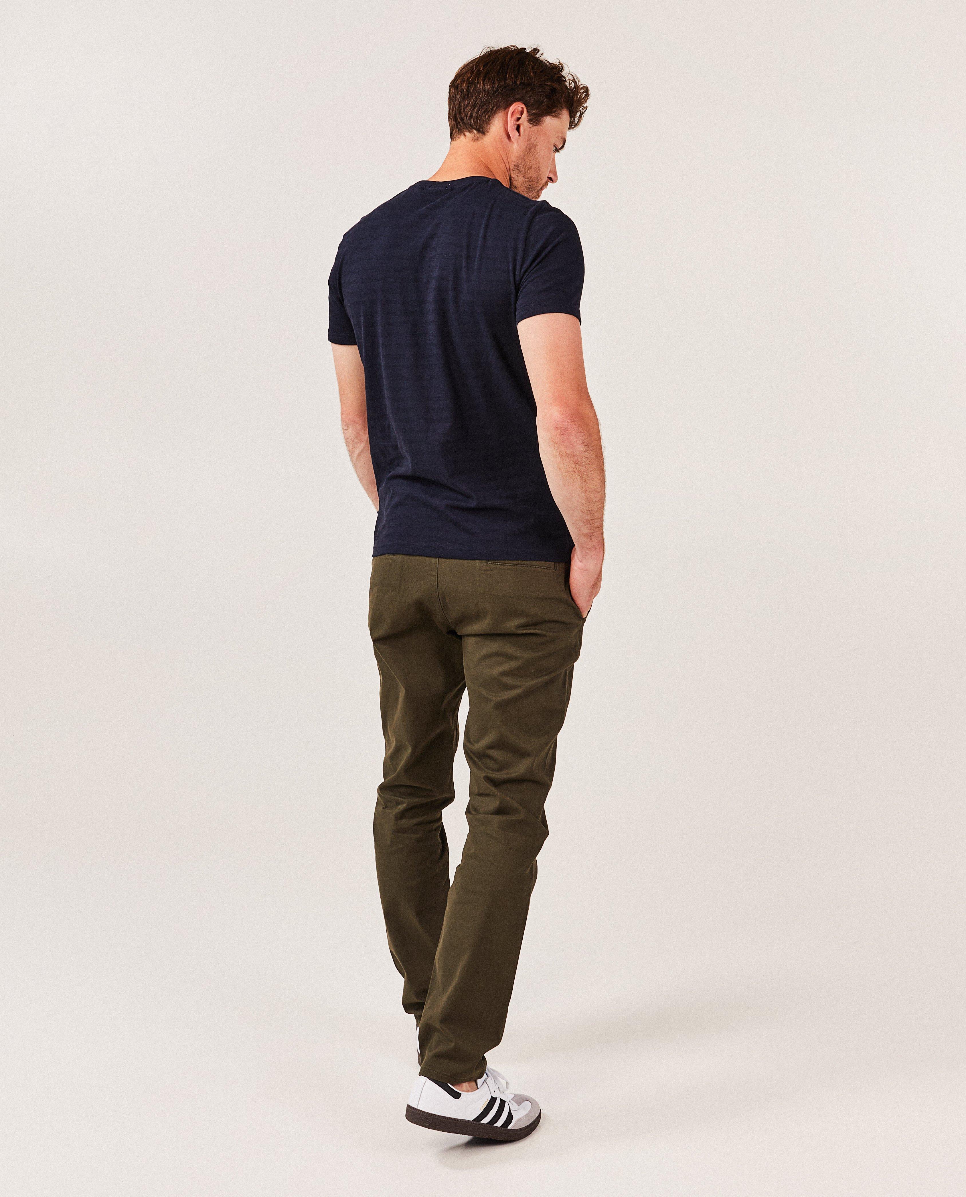 Pantalons - Pantalon bleu foncé, slim fit