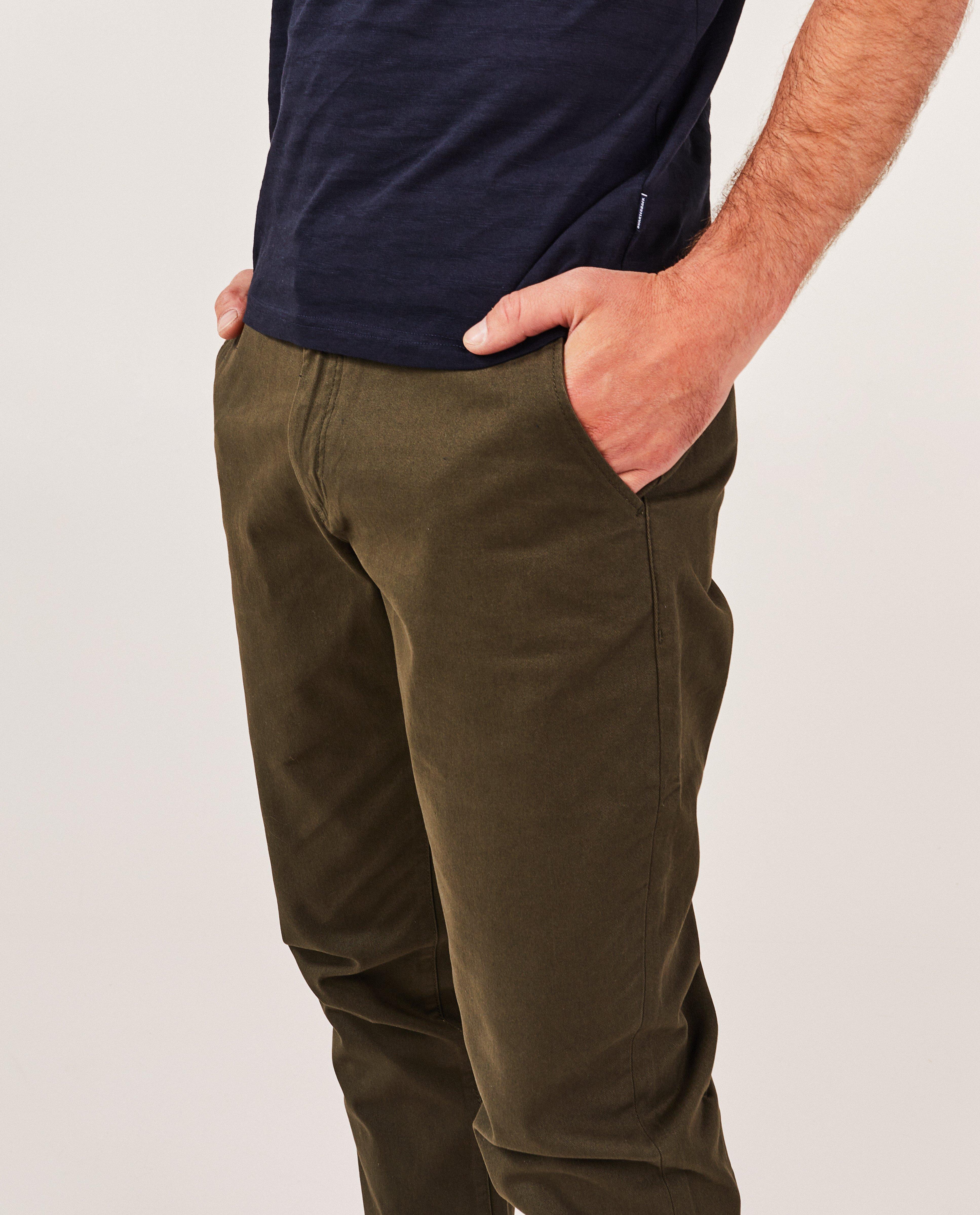 Pantalons - Pantalon bleu foncé, slim fit