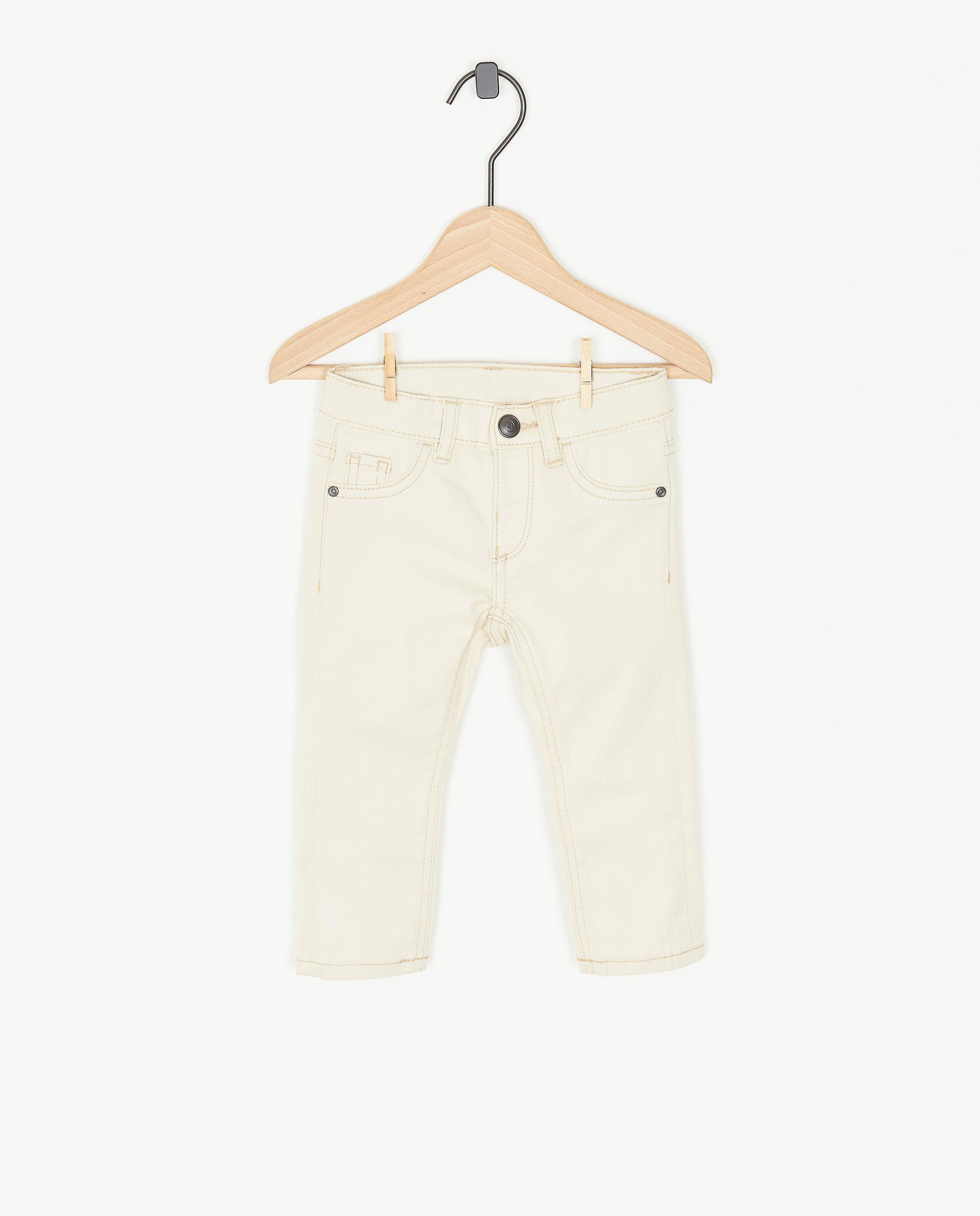 Pantalon beige, skinny fit - null - Besties