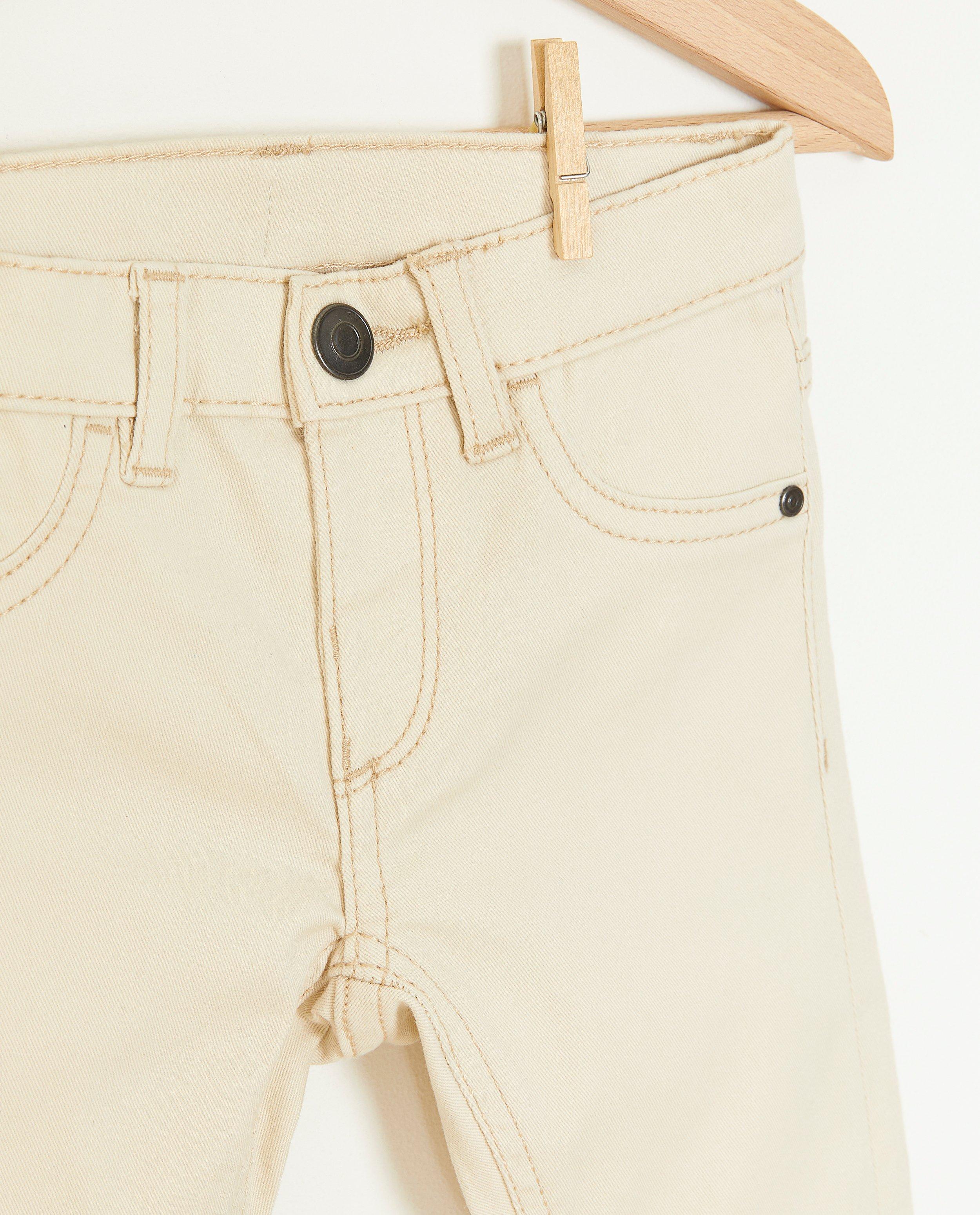 Pantalons - Pantalon beige, skinny fit