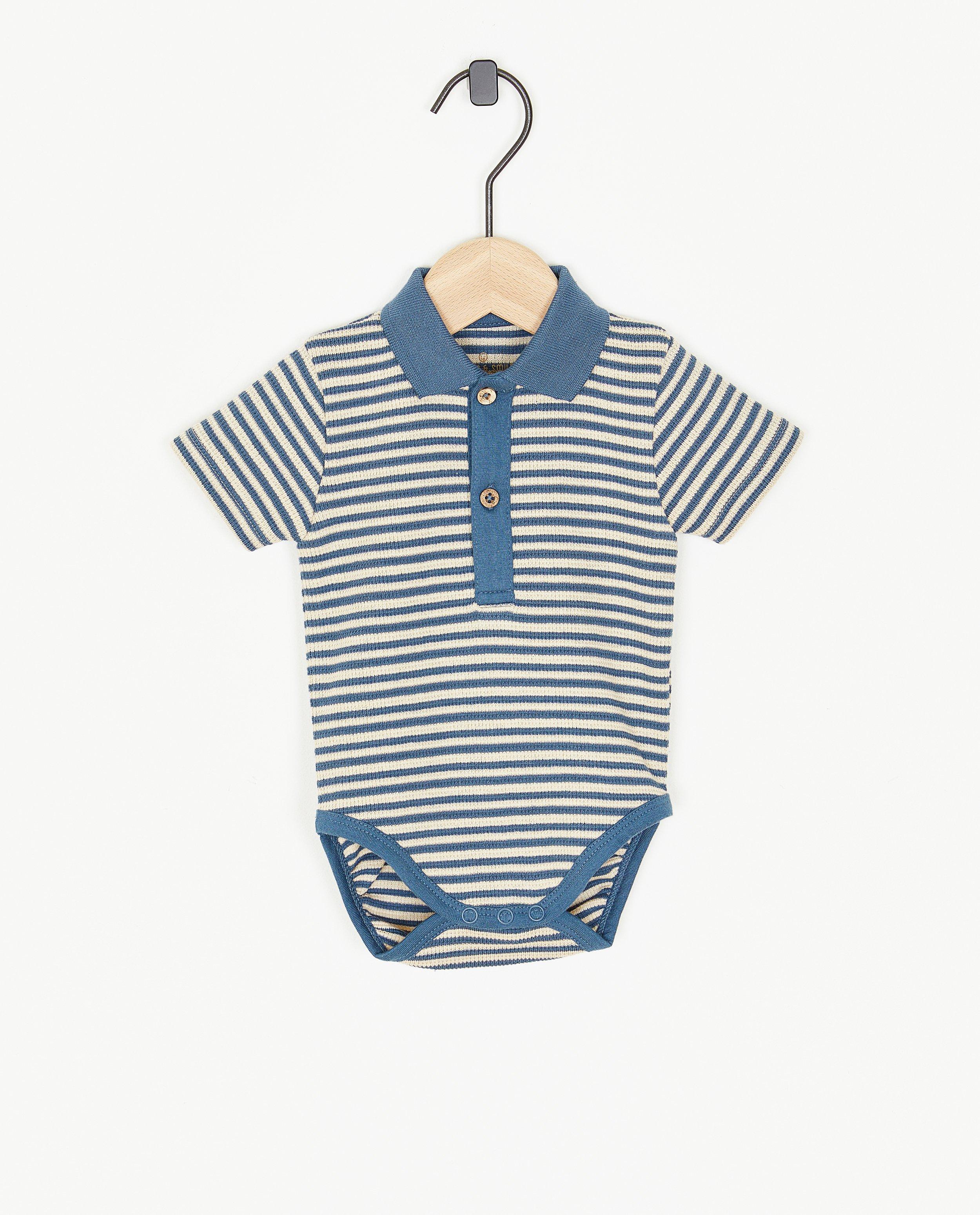 Body à motif gaufré - null - Newborn 50-68