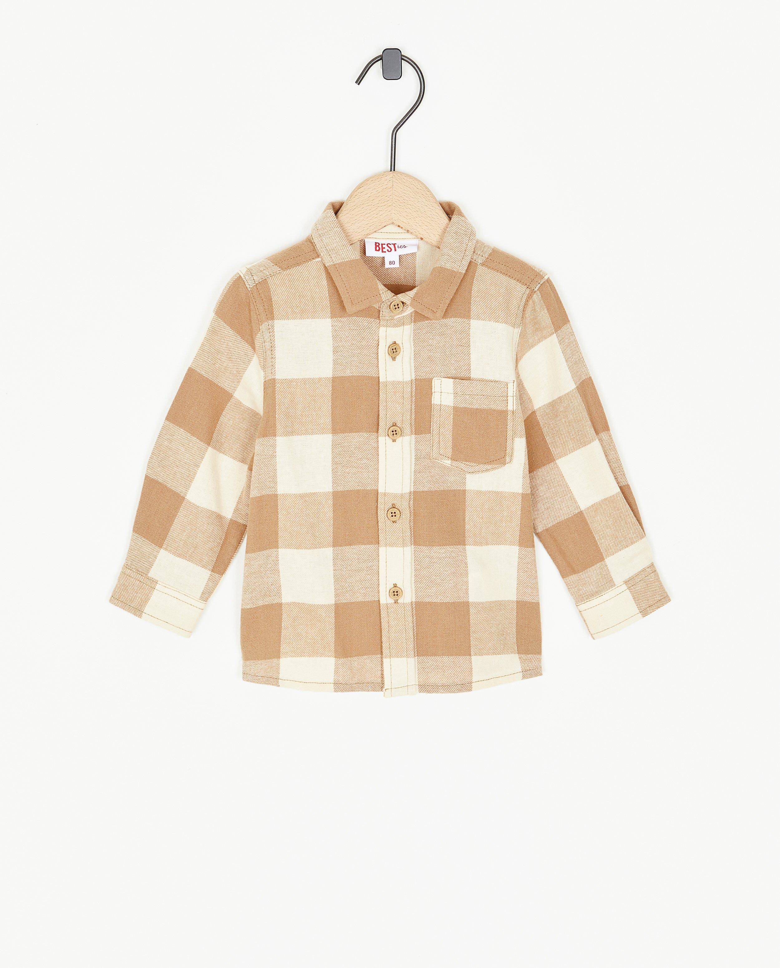 Chemise à carreaux, bébés - null - Besties