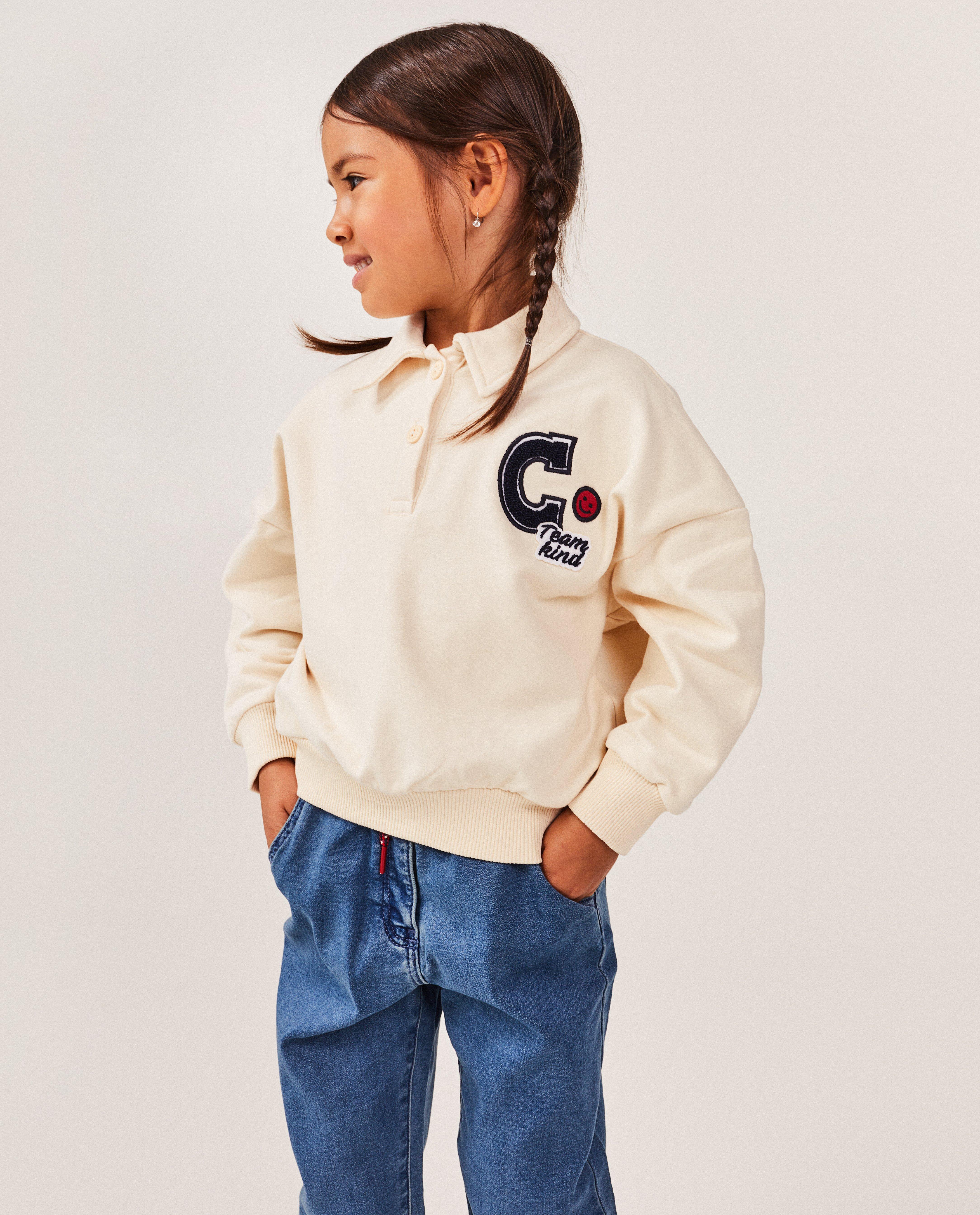 Sweater met hemdskraag - null - Milla Star