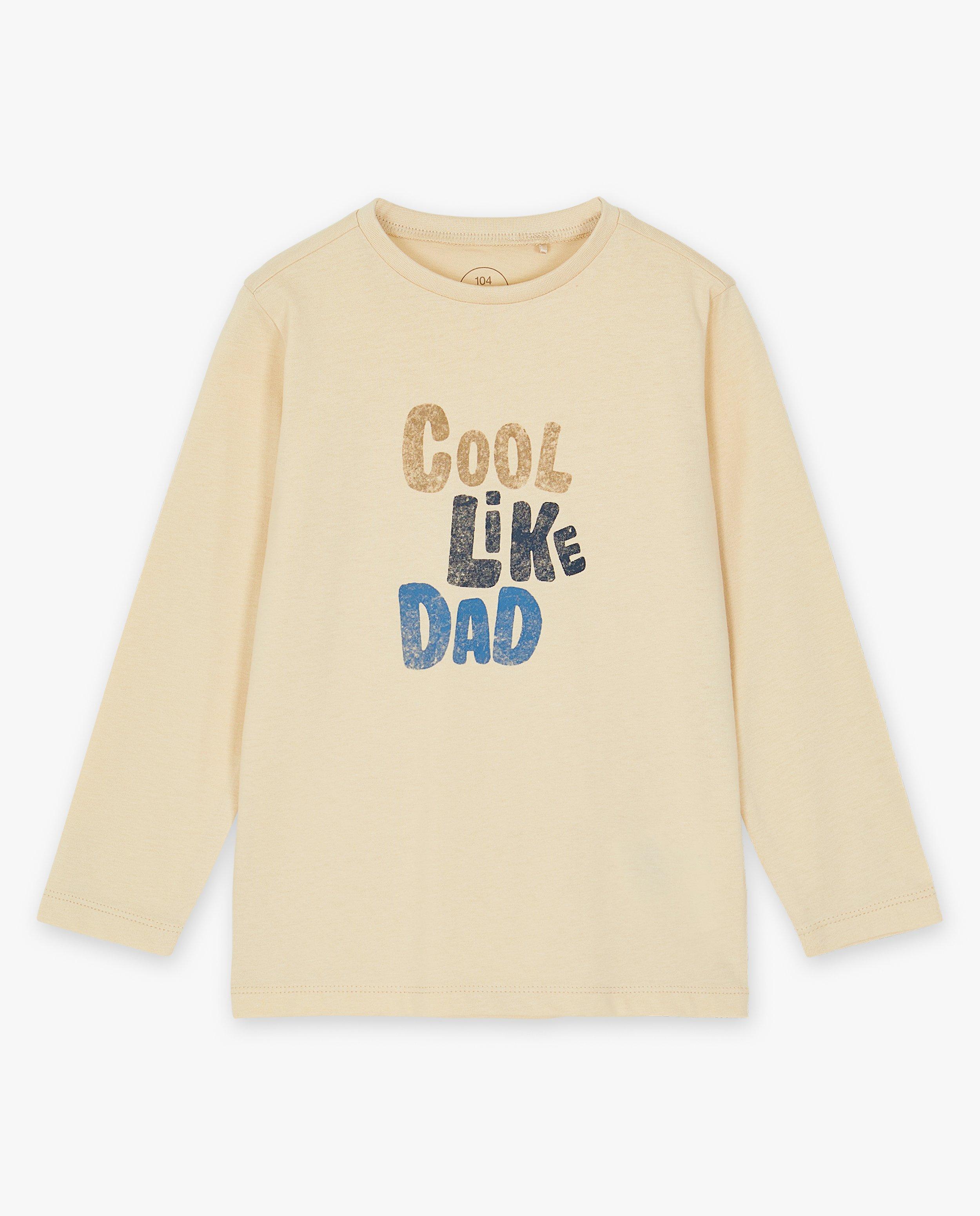T-shirts - Longsleeve met opschrift, 2-7 jaar