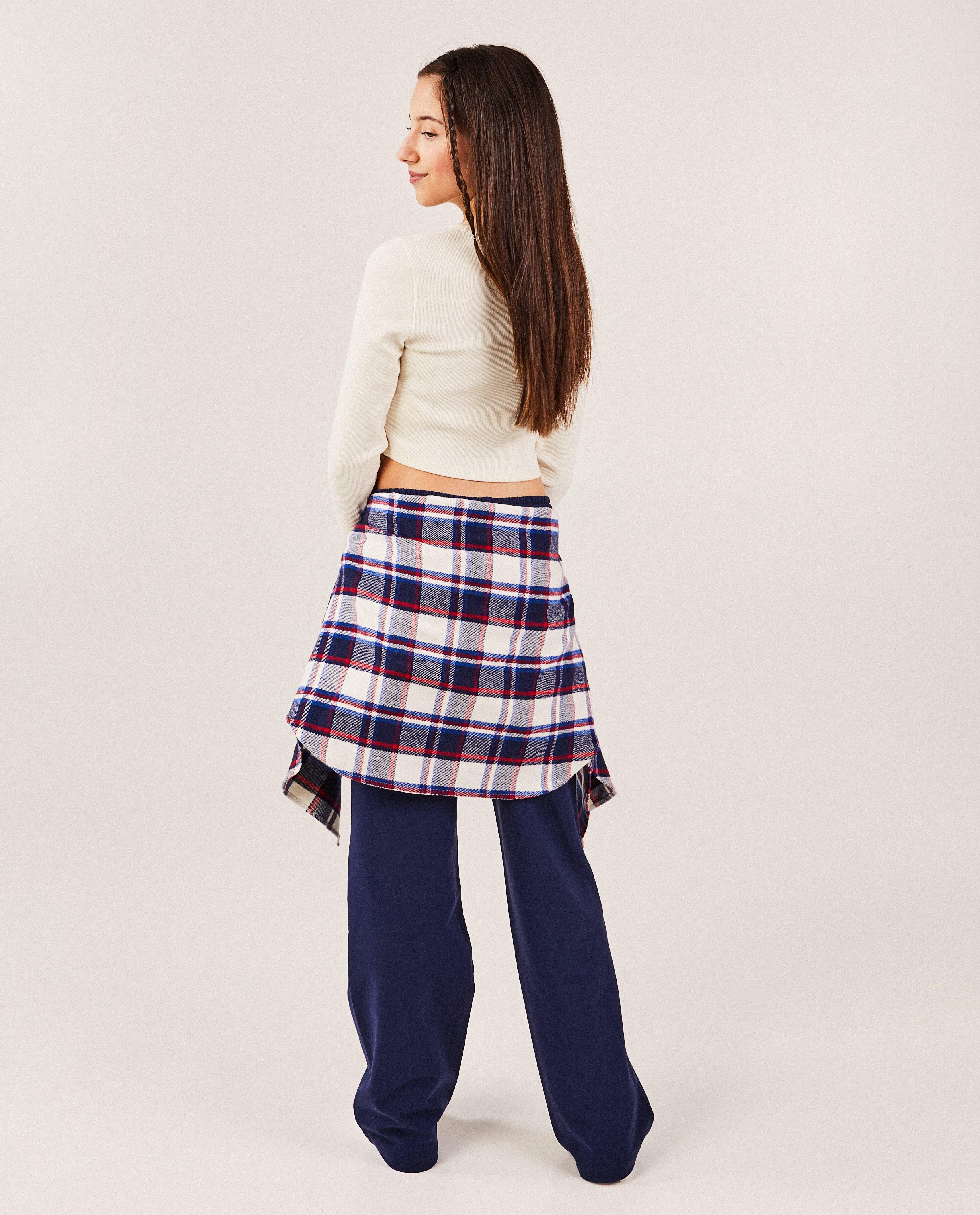 T-shirts - Longsleeve met rib, cropped fit