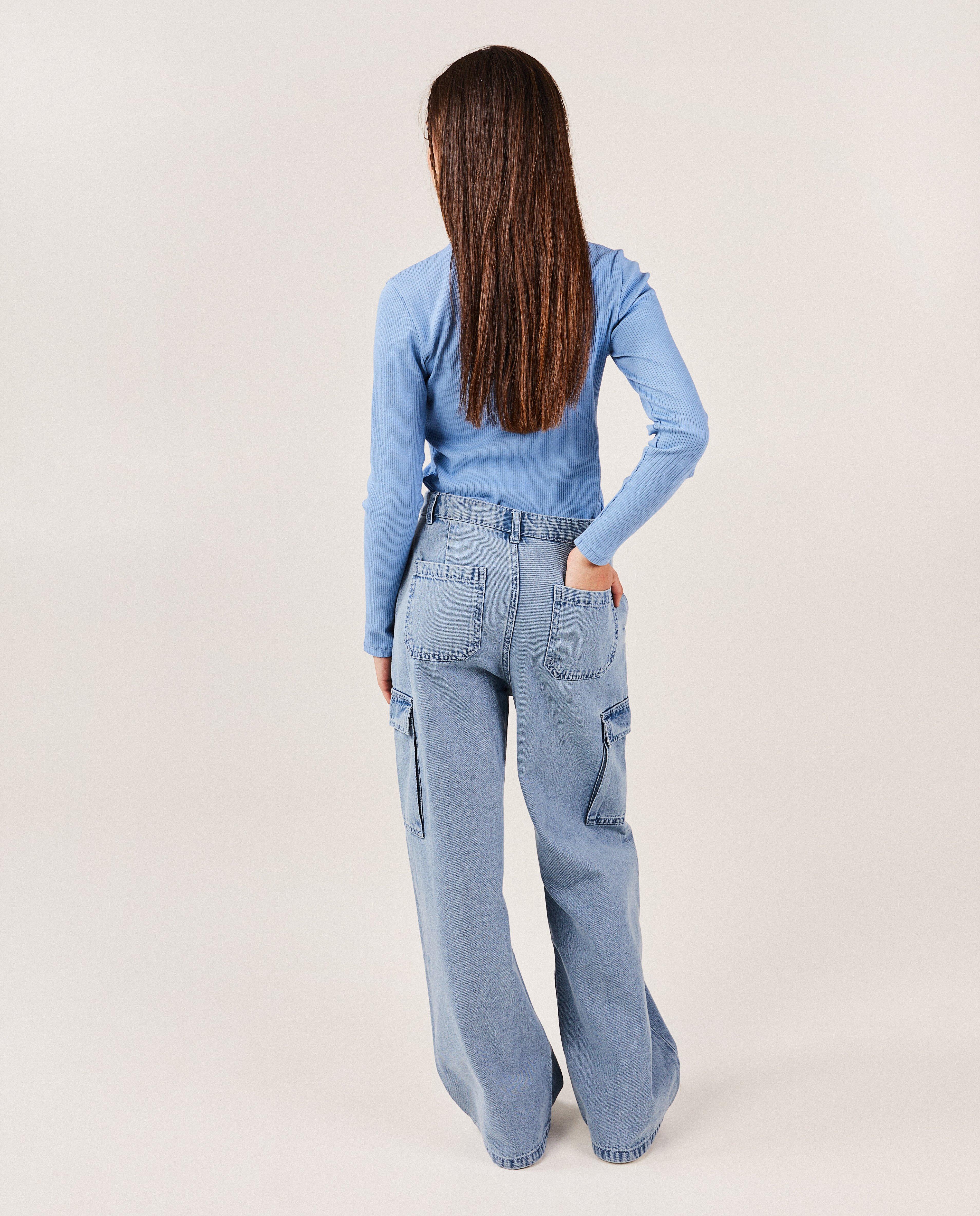 T-shirts - Longsleeve met rib
