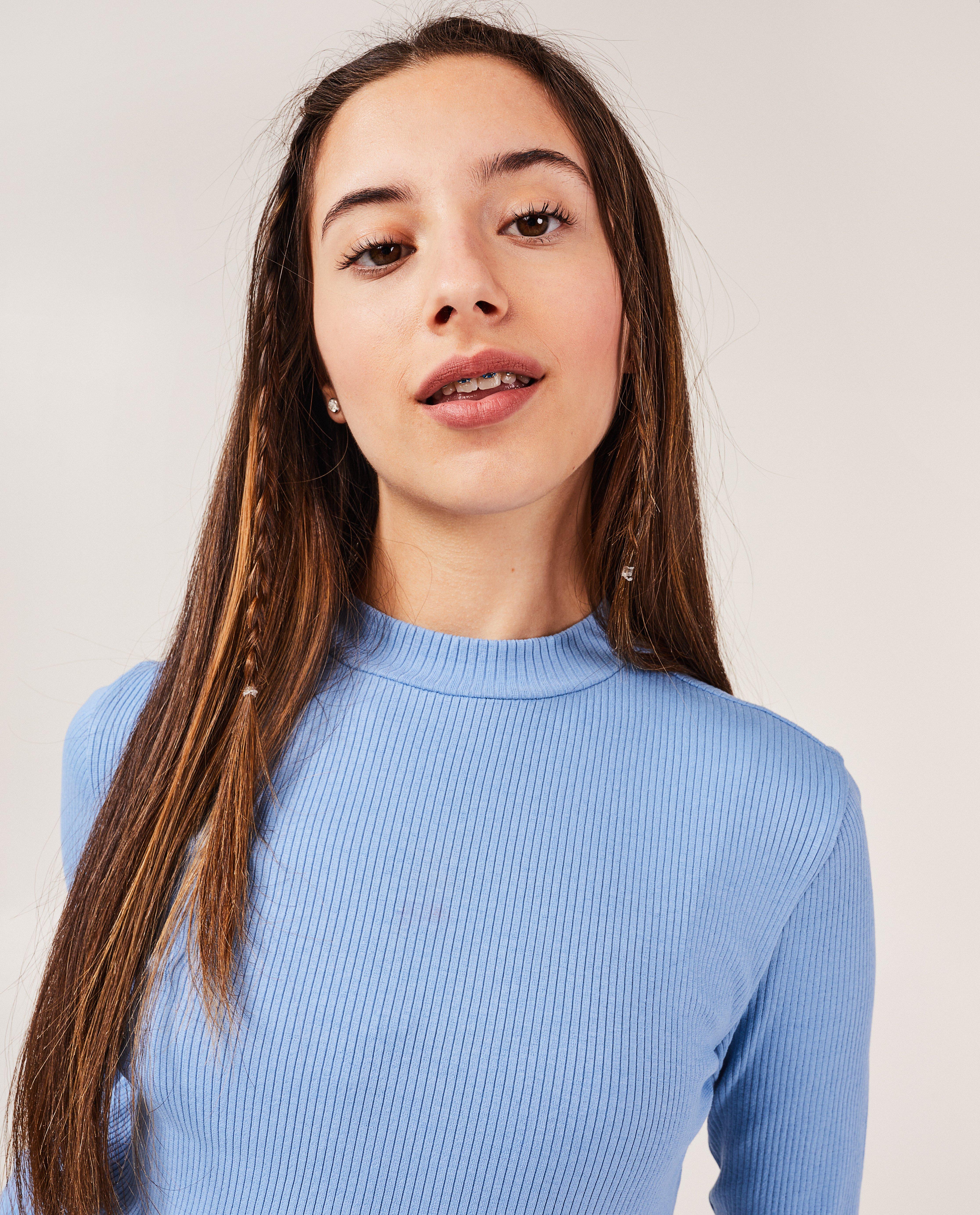 T-shirts - Longsleeve met rib