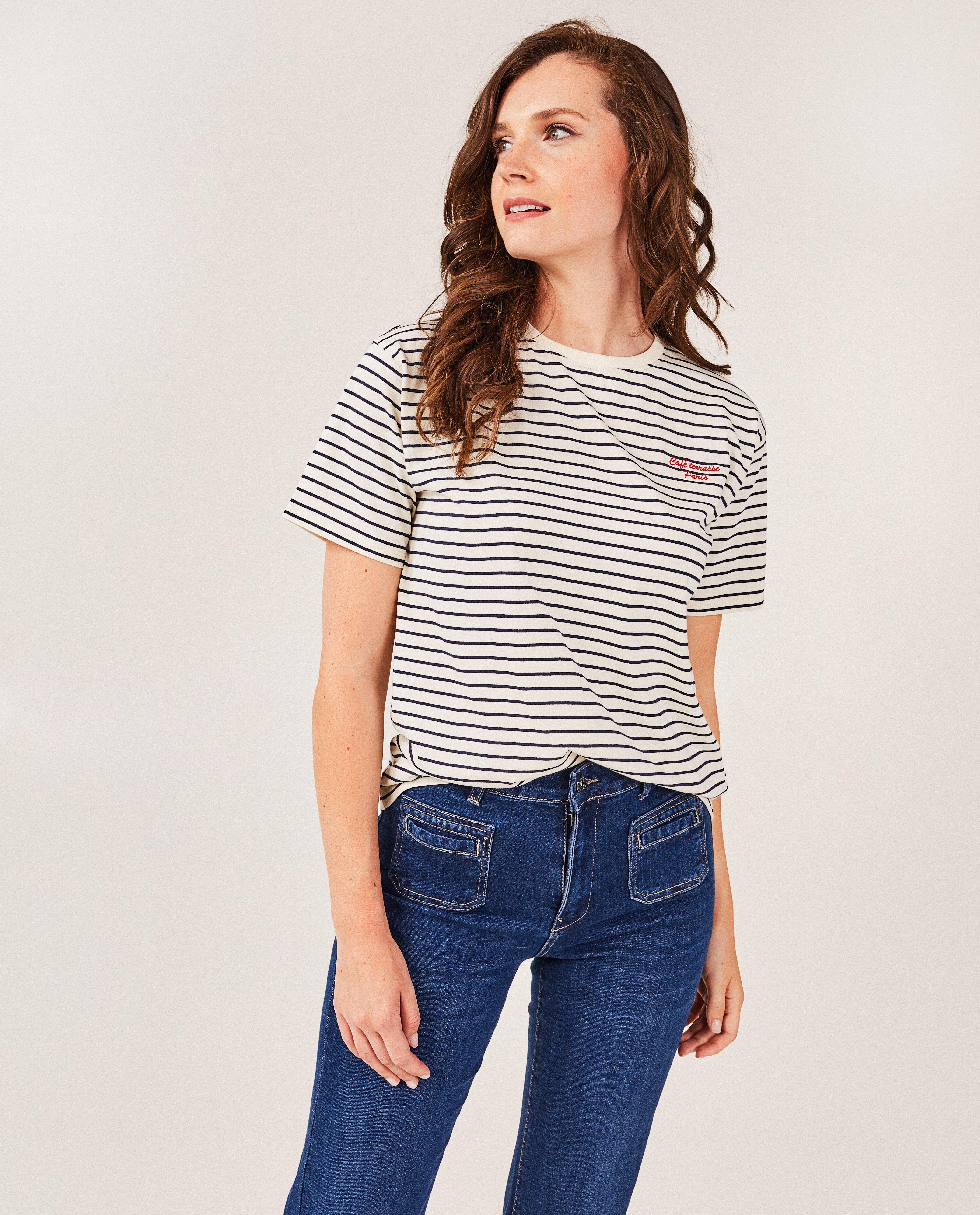 T-shirts - T-shirt met strepen