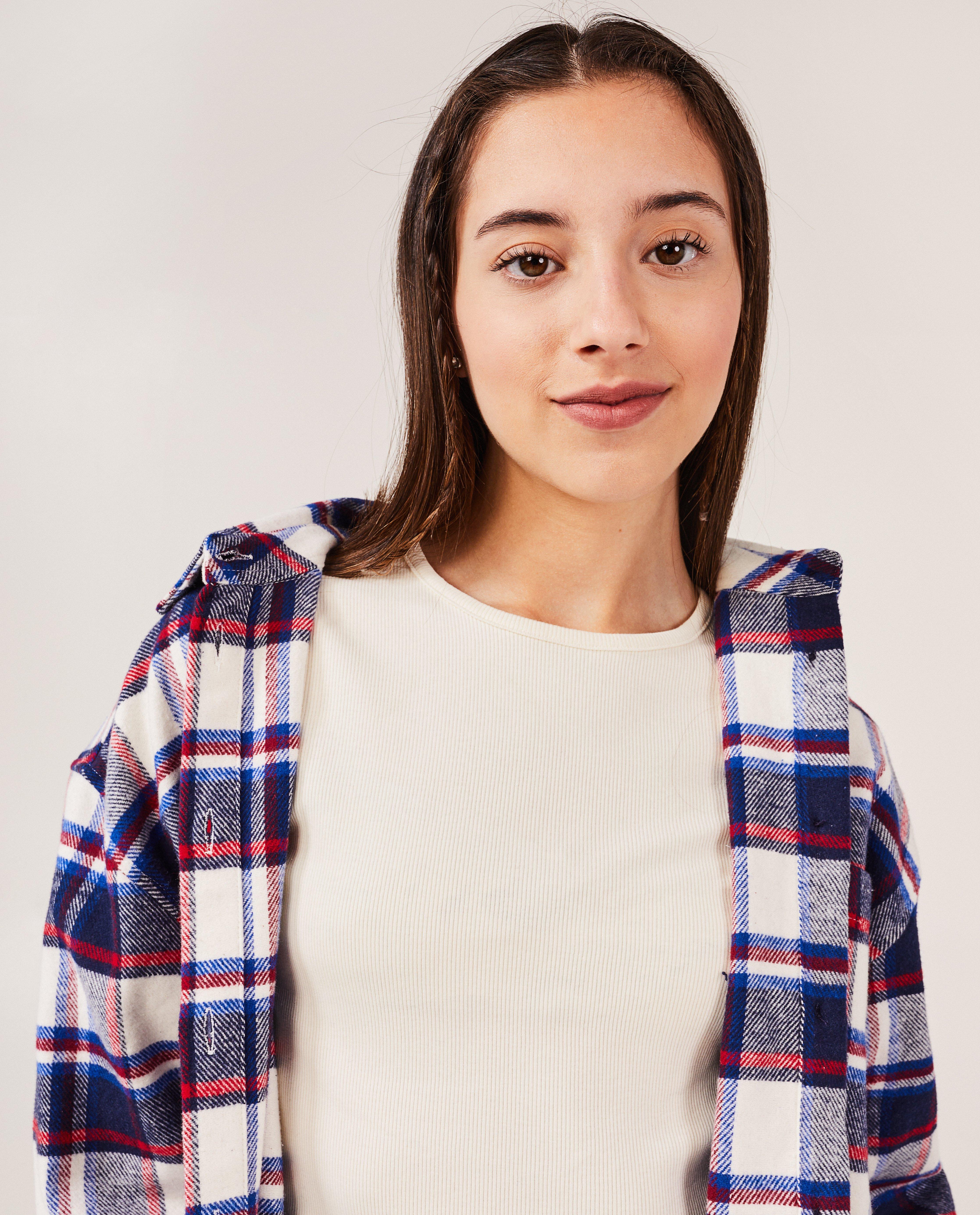 Hemden - Flanellen hemd met ruiten