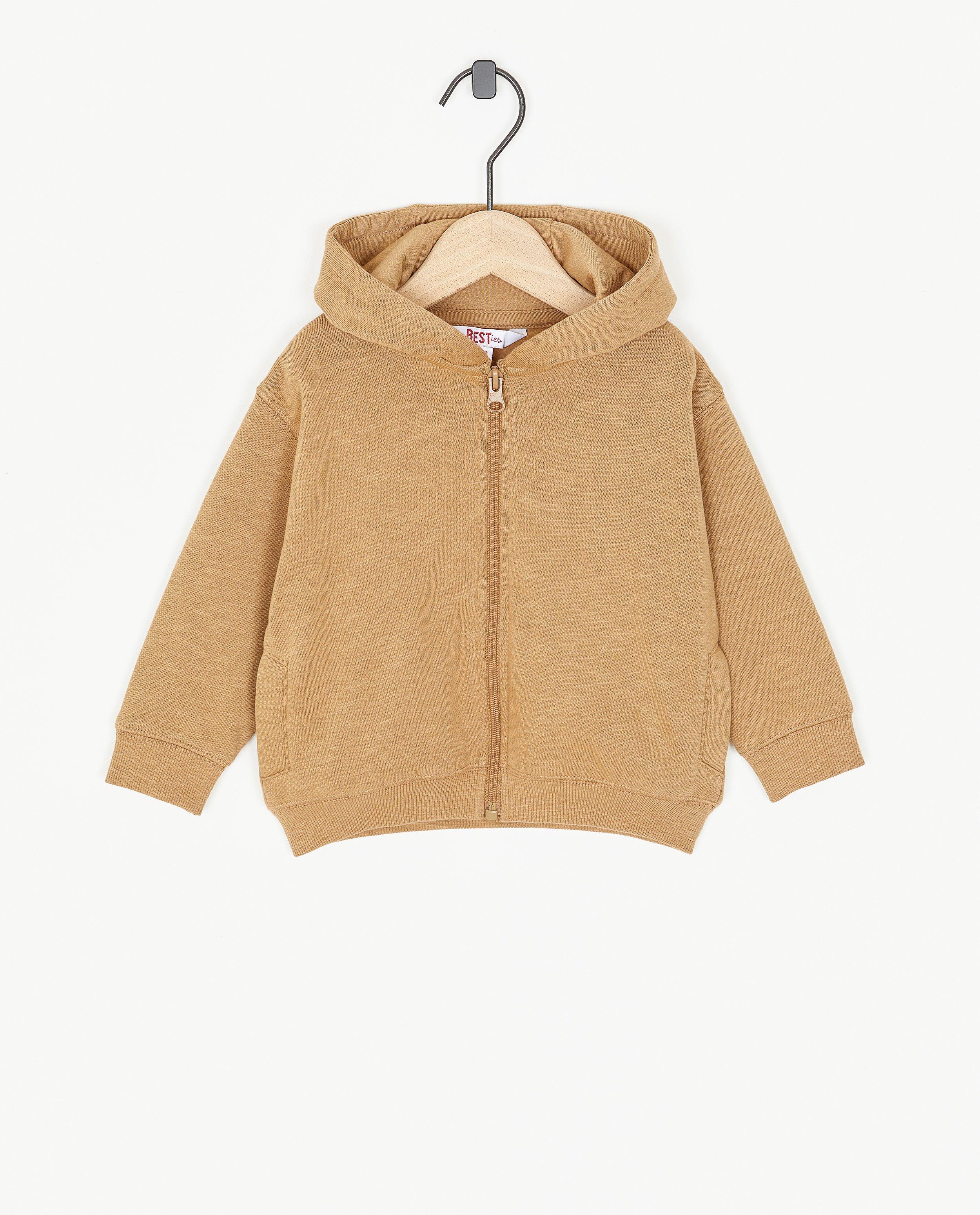 Gilet molletonné brun, bébés - null - Besties