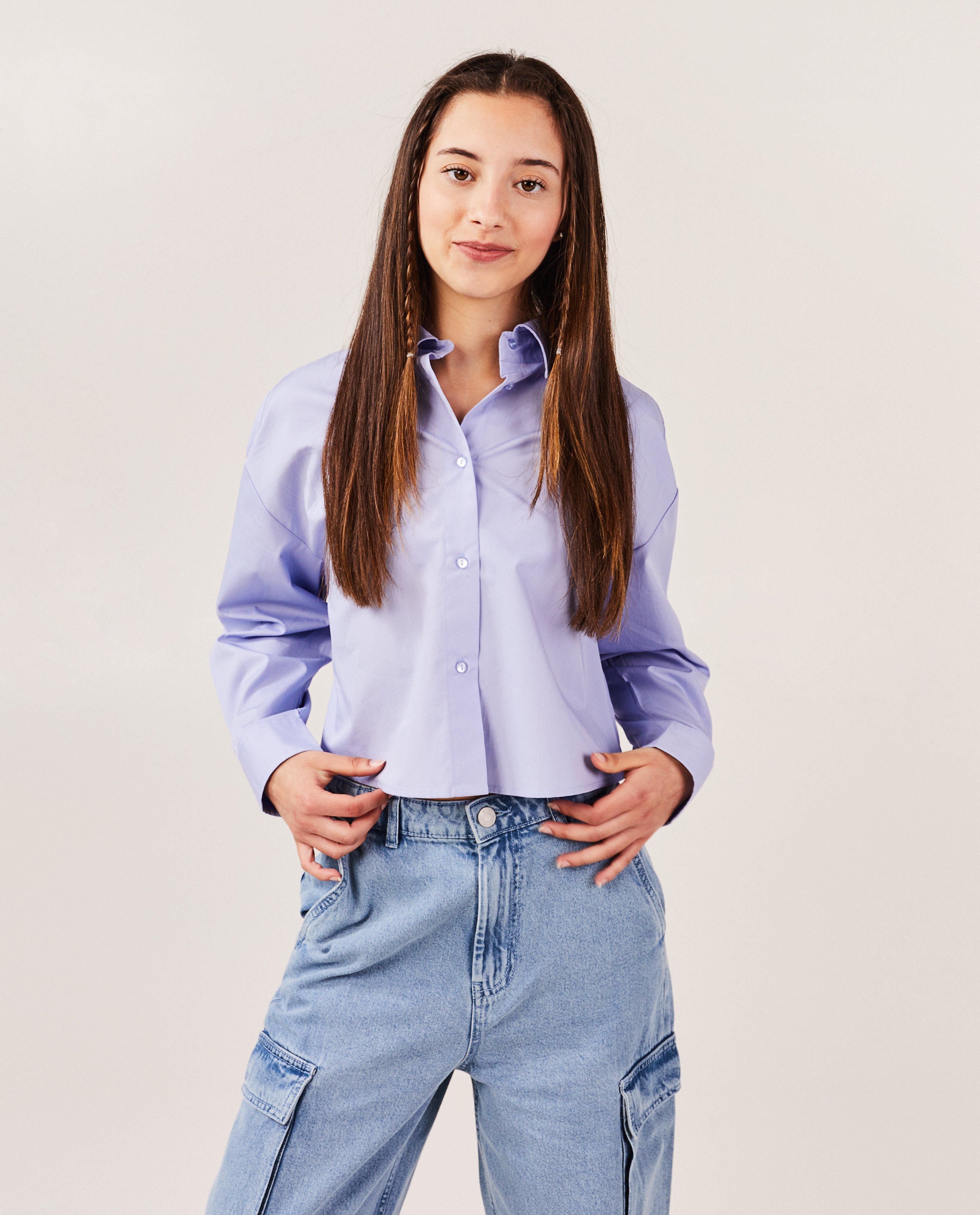 Hemden - Hemd met cropped fit