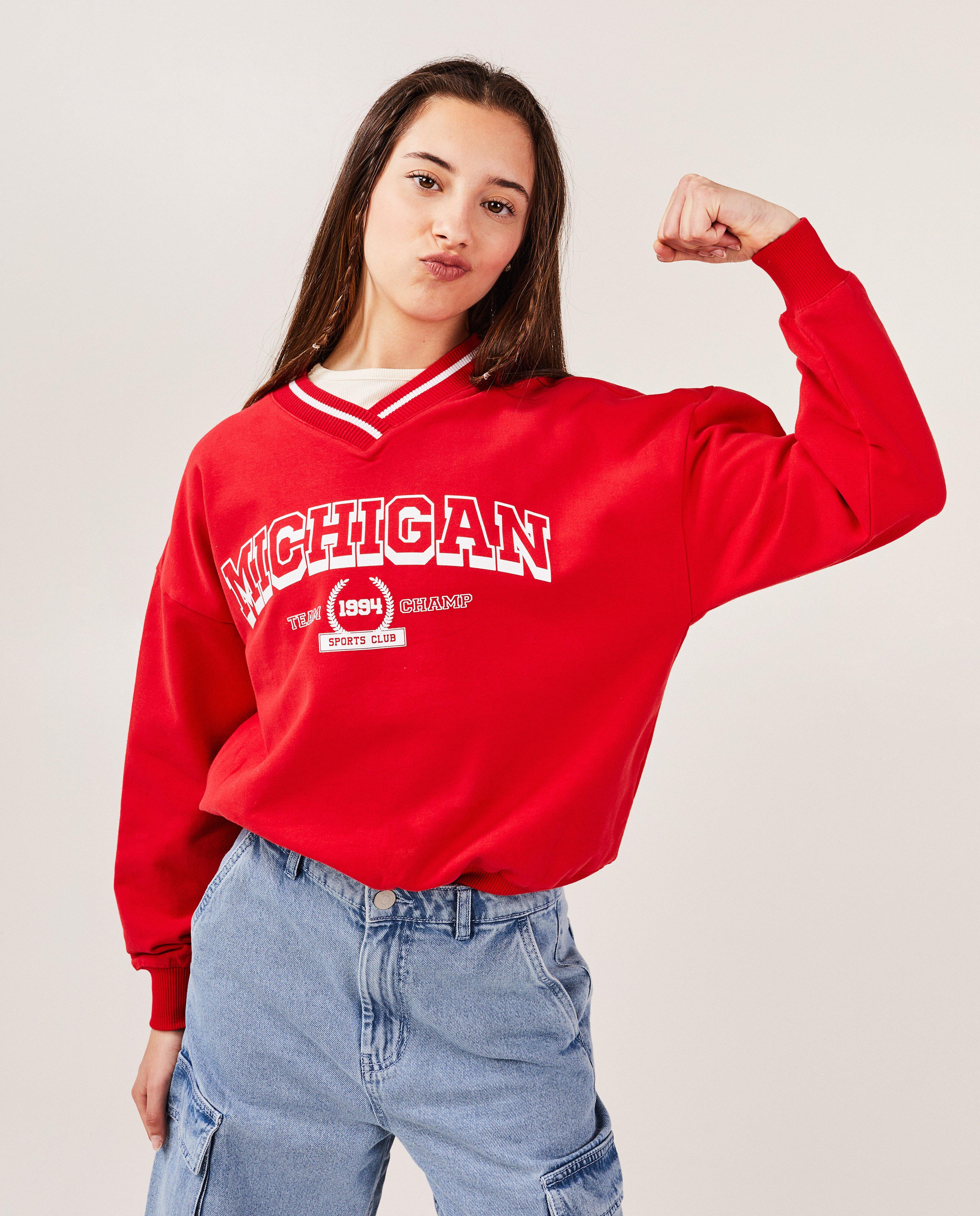 Sweaters - Sweater met opschrift