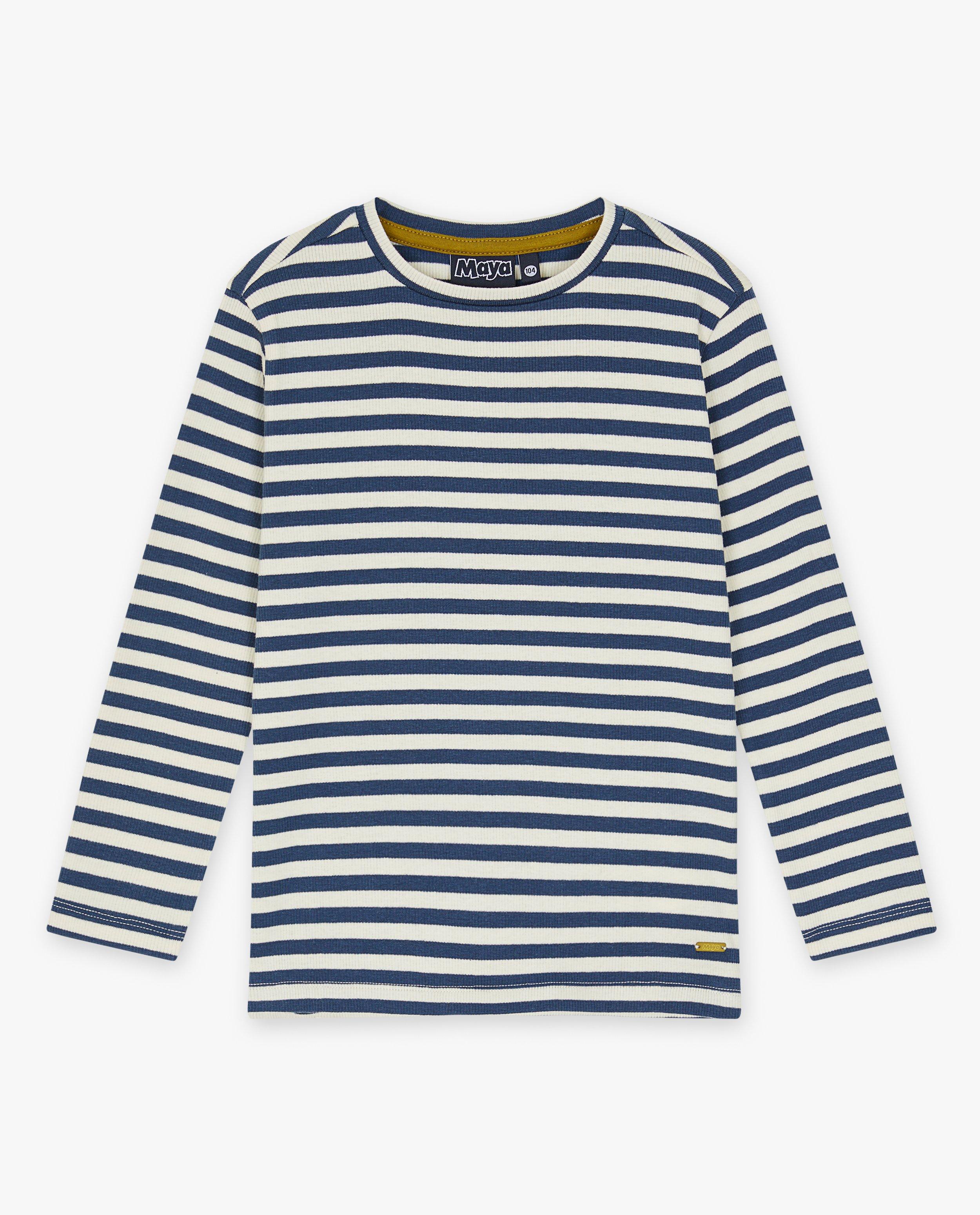 T-shirts - Longsleeve met rib