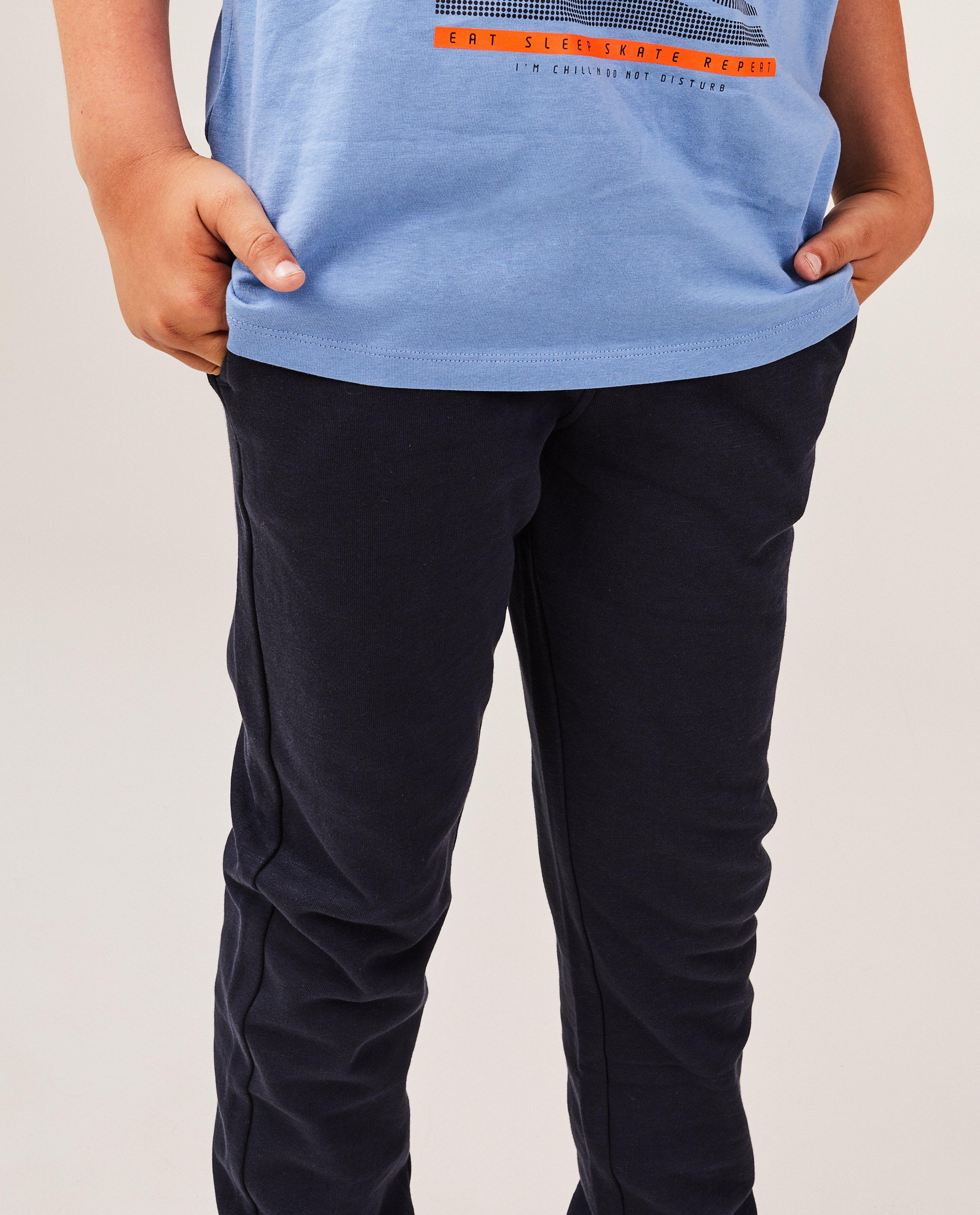Broeken - Donkergroene joggingbroek
