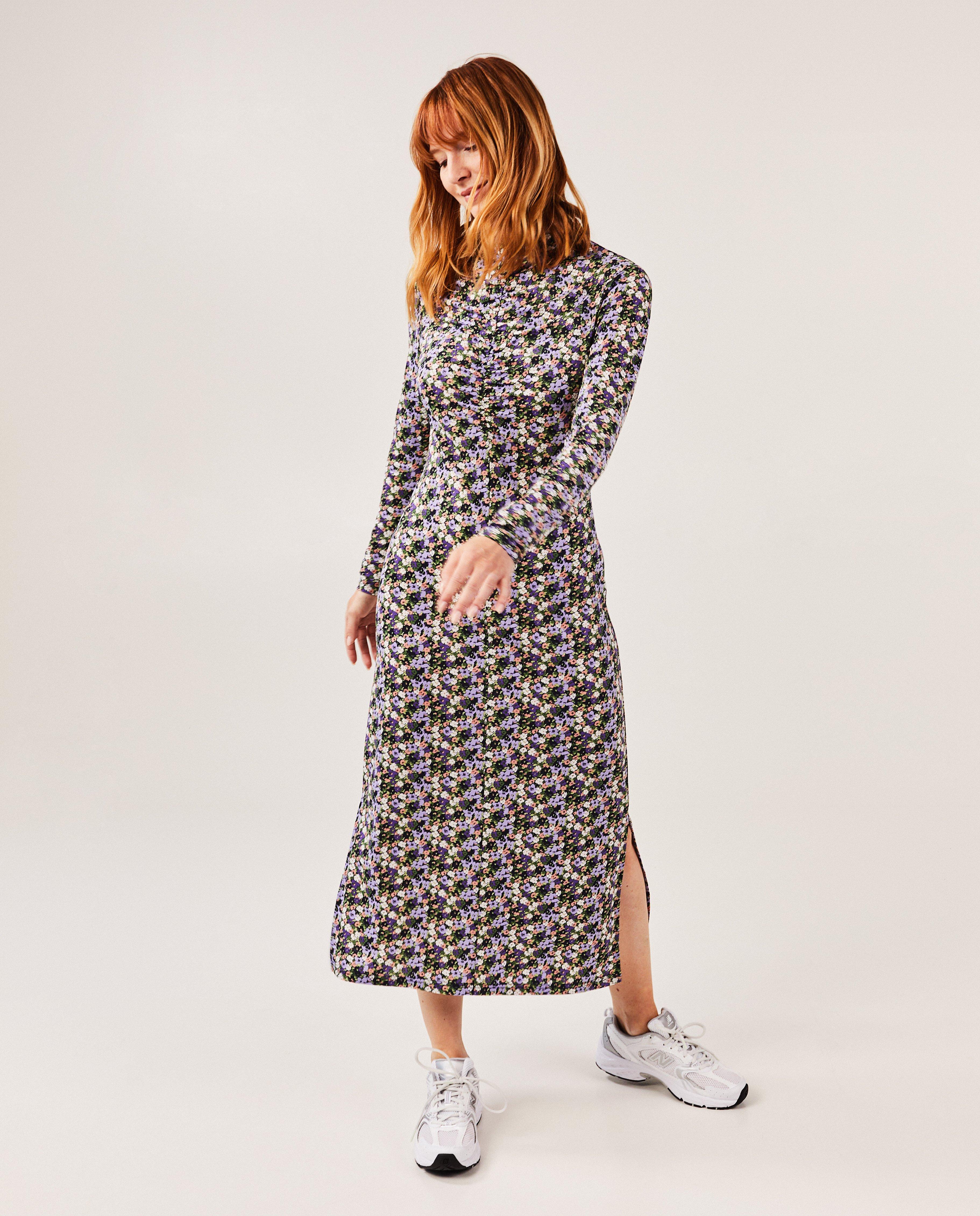 Kleedjes - Jurk met bloemenprint