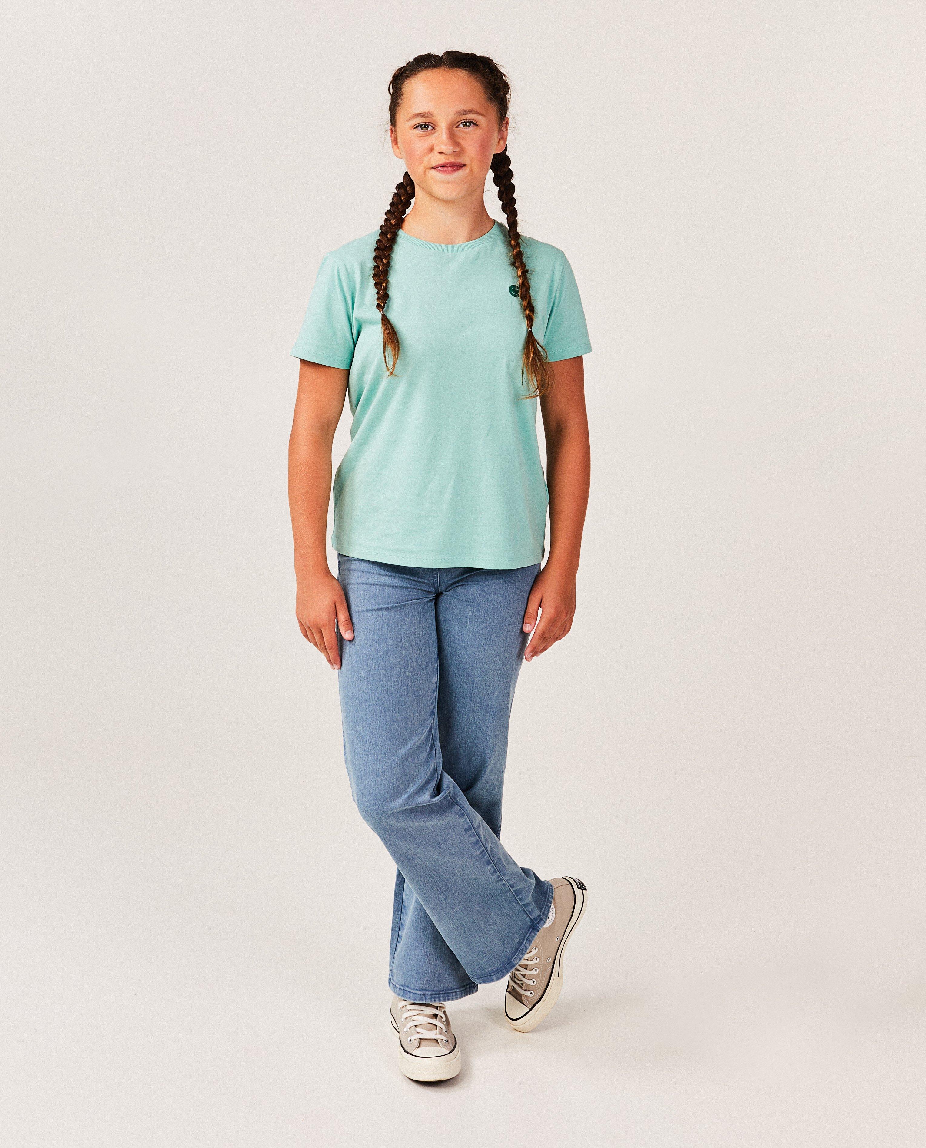 Blauwe jegging, straight fit - null - Besties