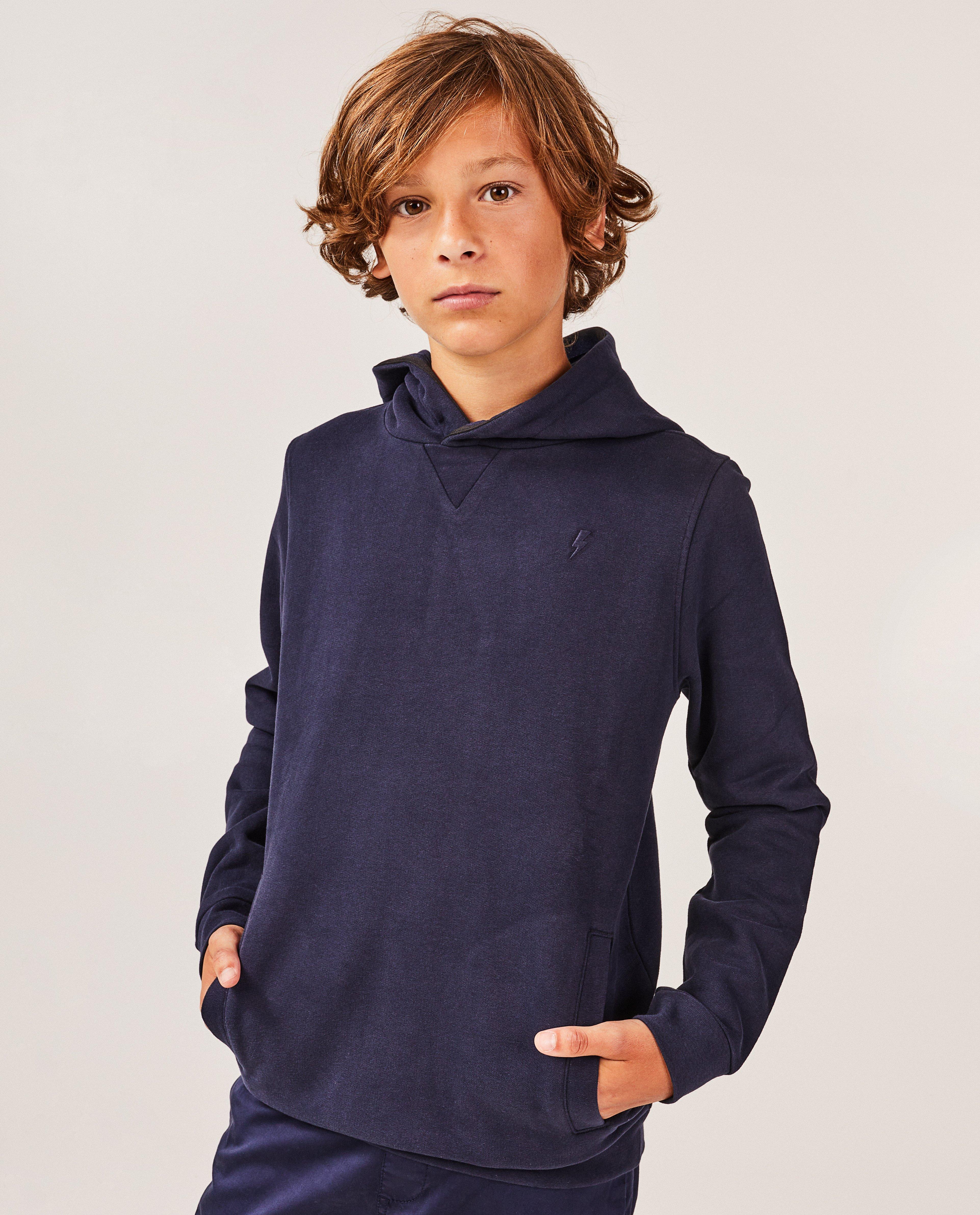 Sweats - Hoodie bleu foncé