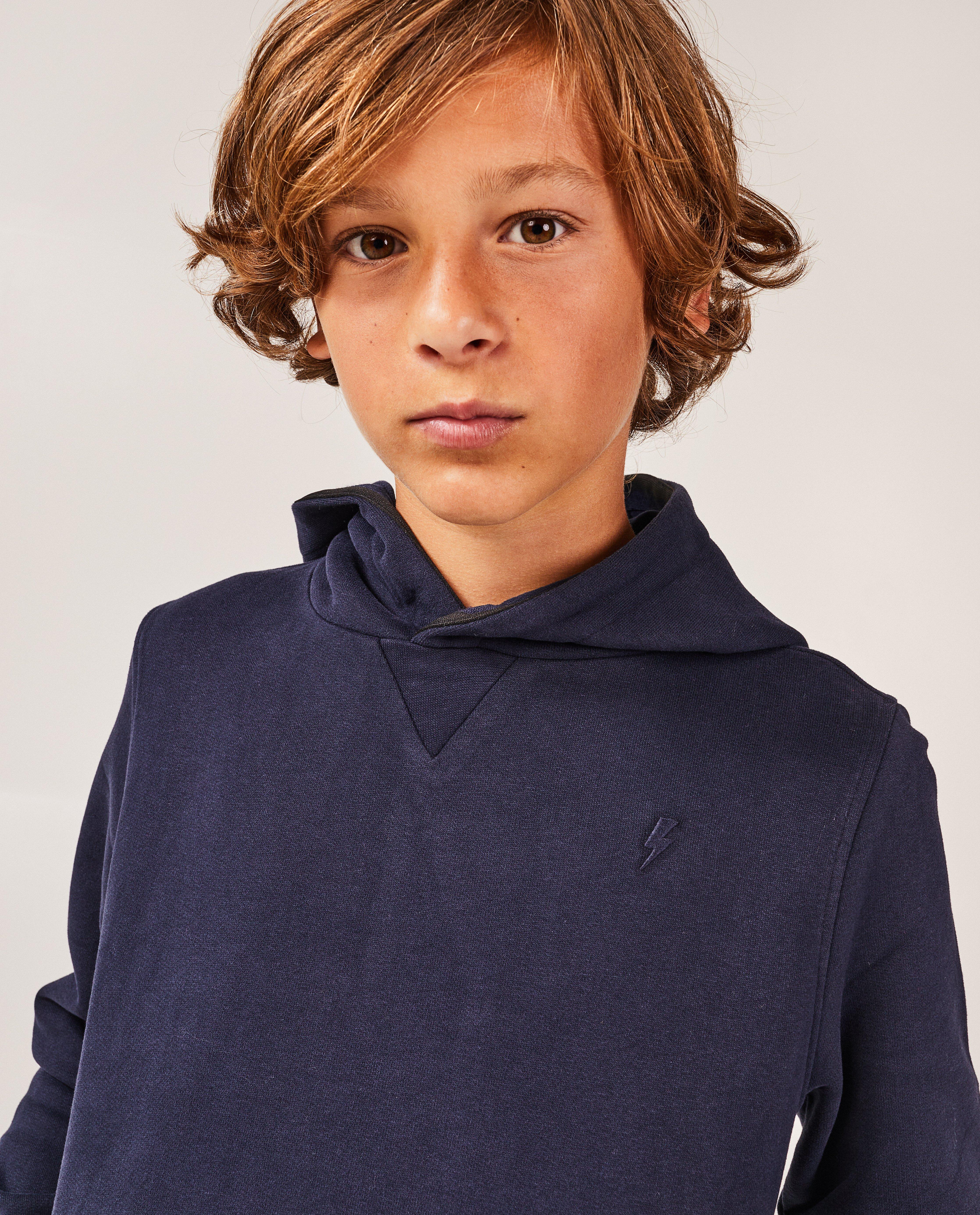 Sweats - Hoodie bleu foncé