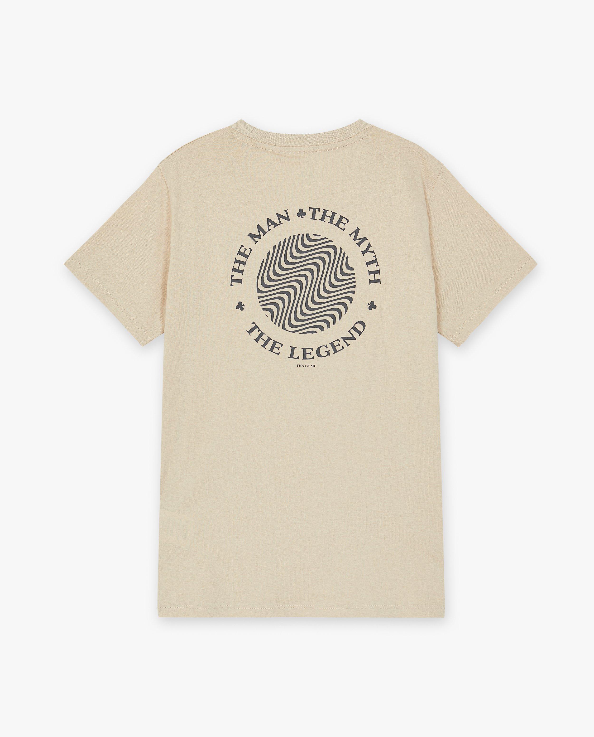 T-shirts - T-shirt met opschrift