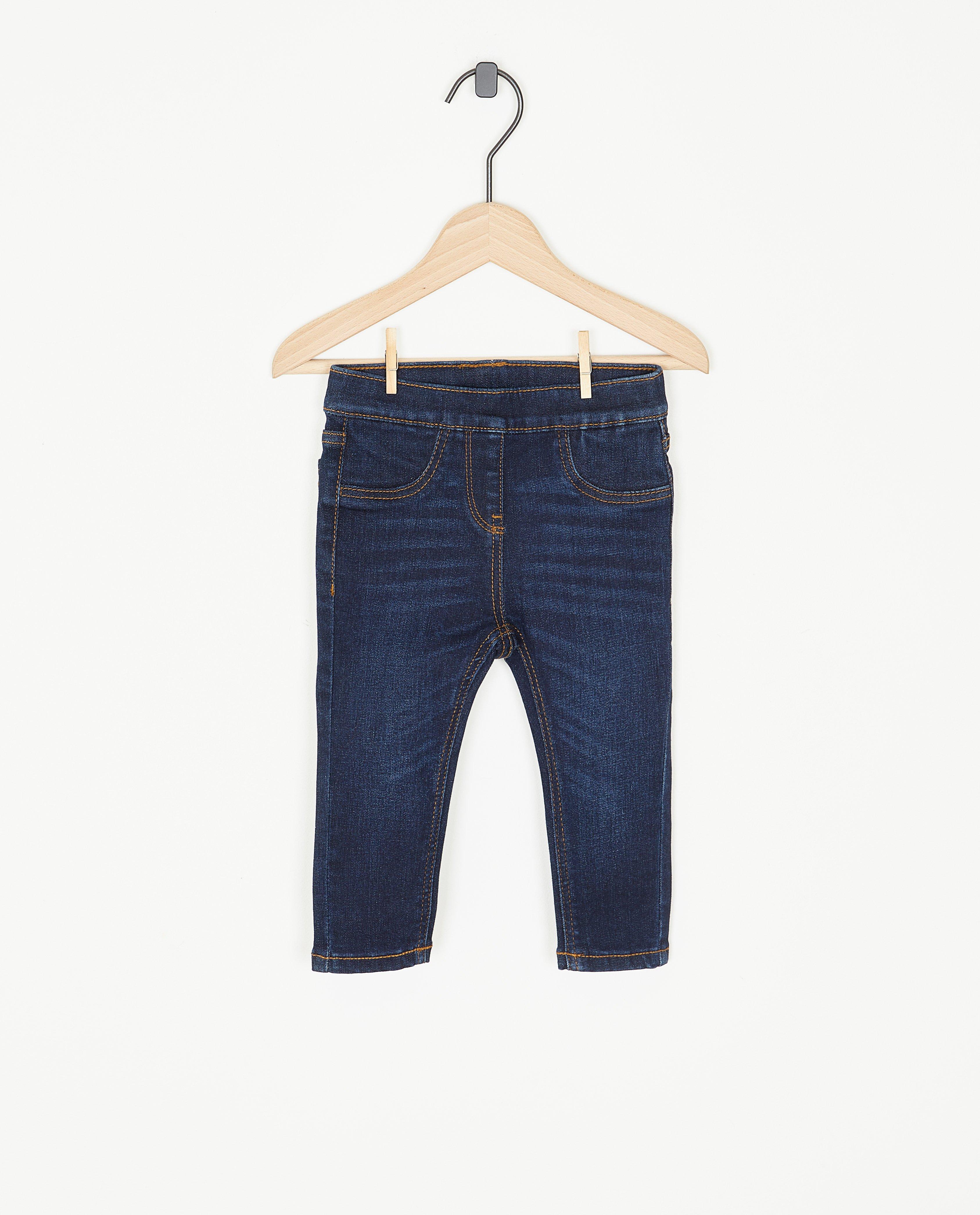 Jeans bleu foncé, regular fit - null - Cuddles and Smiles