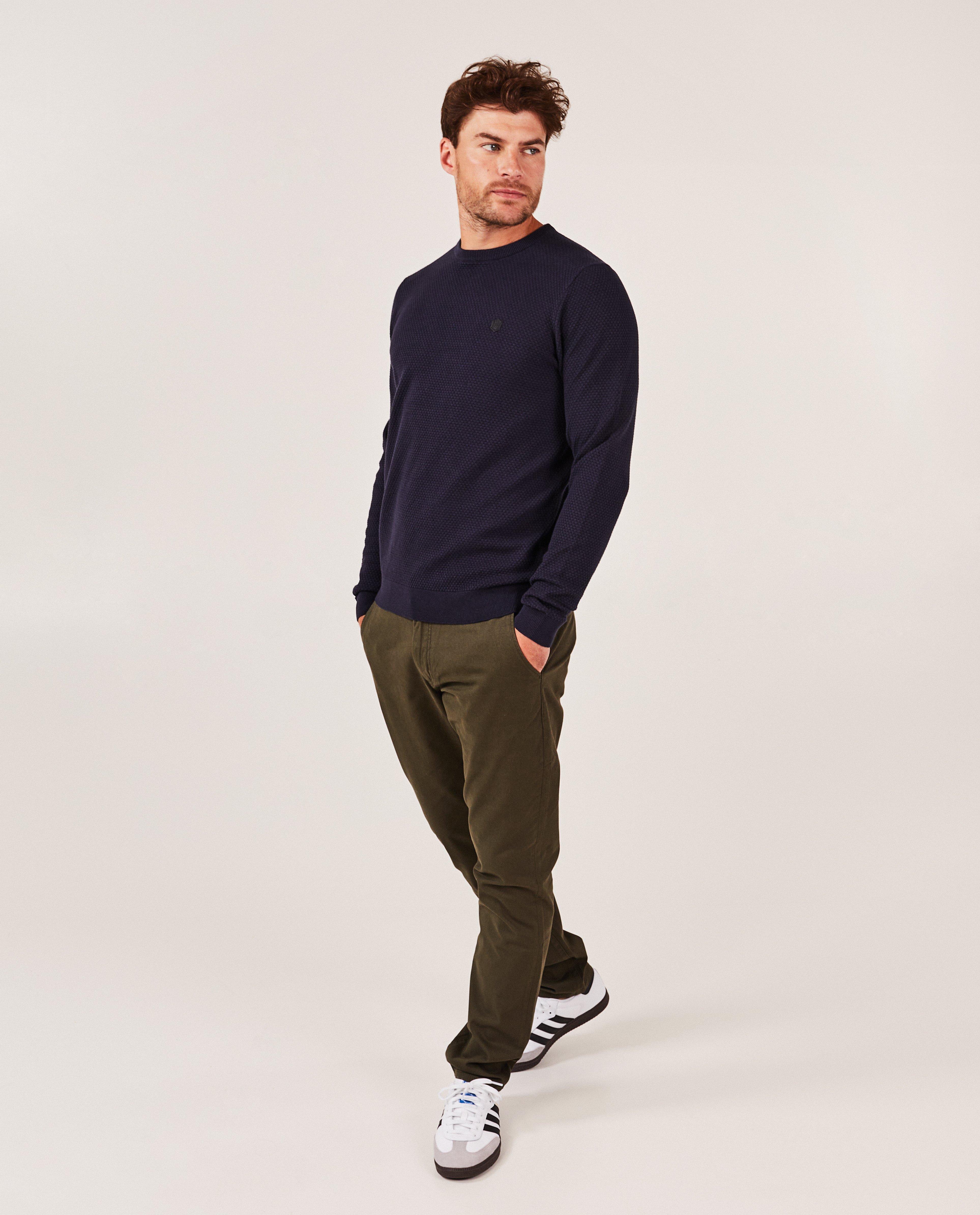 Trui met zeshoekig patroon - null - Quarterback