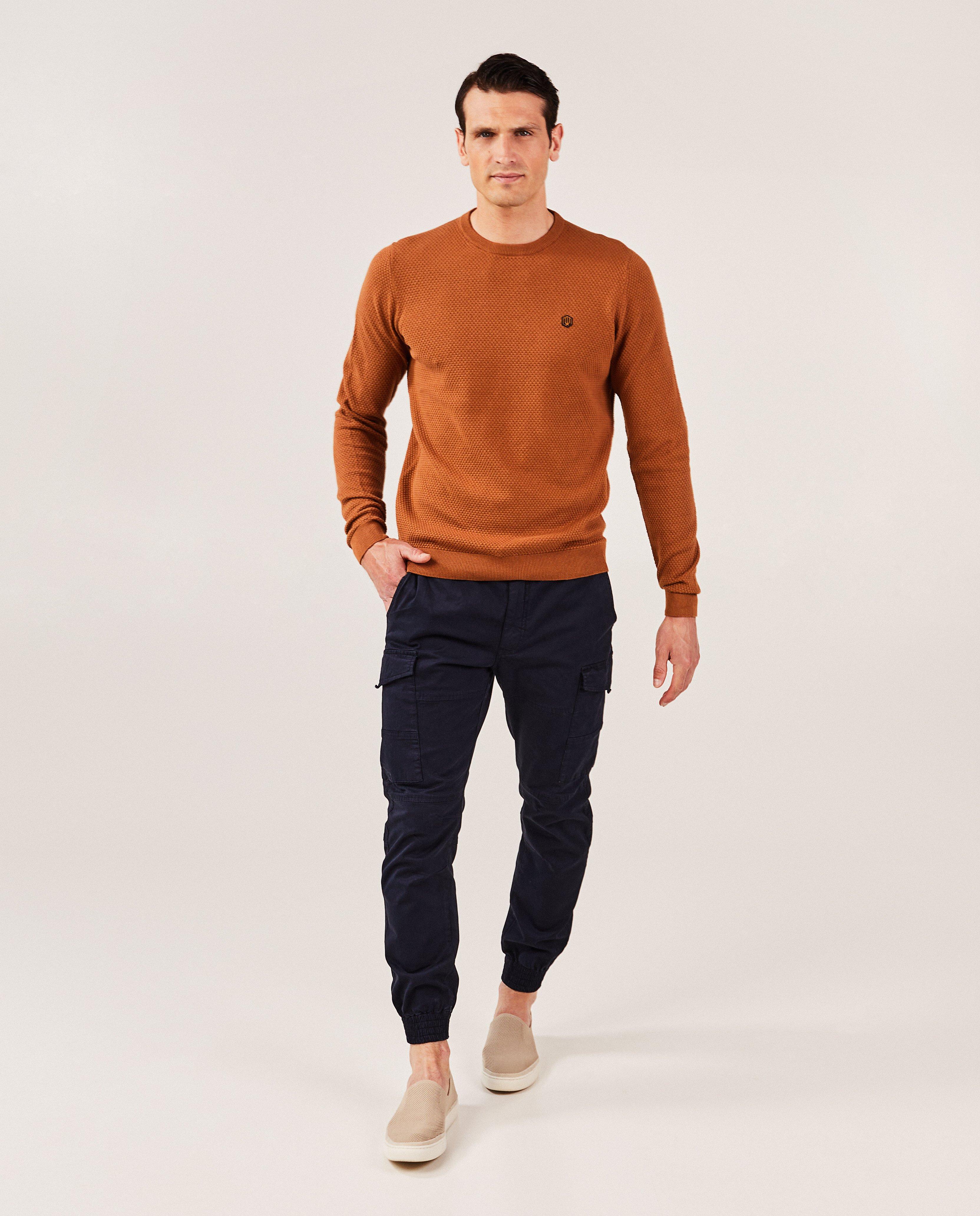 Trui met zeshoekig patroon - null - Quarterback