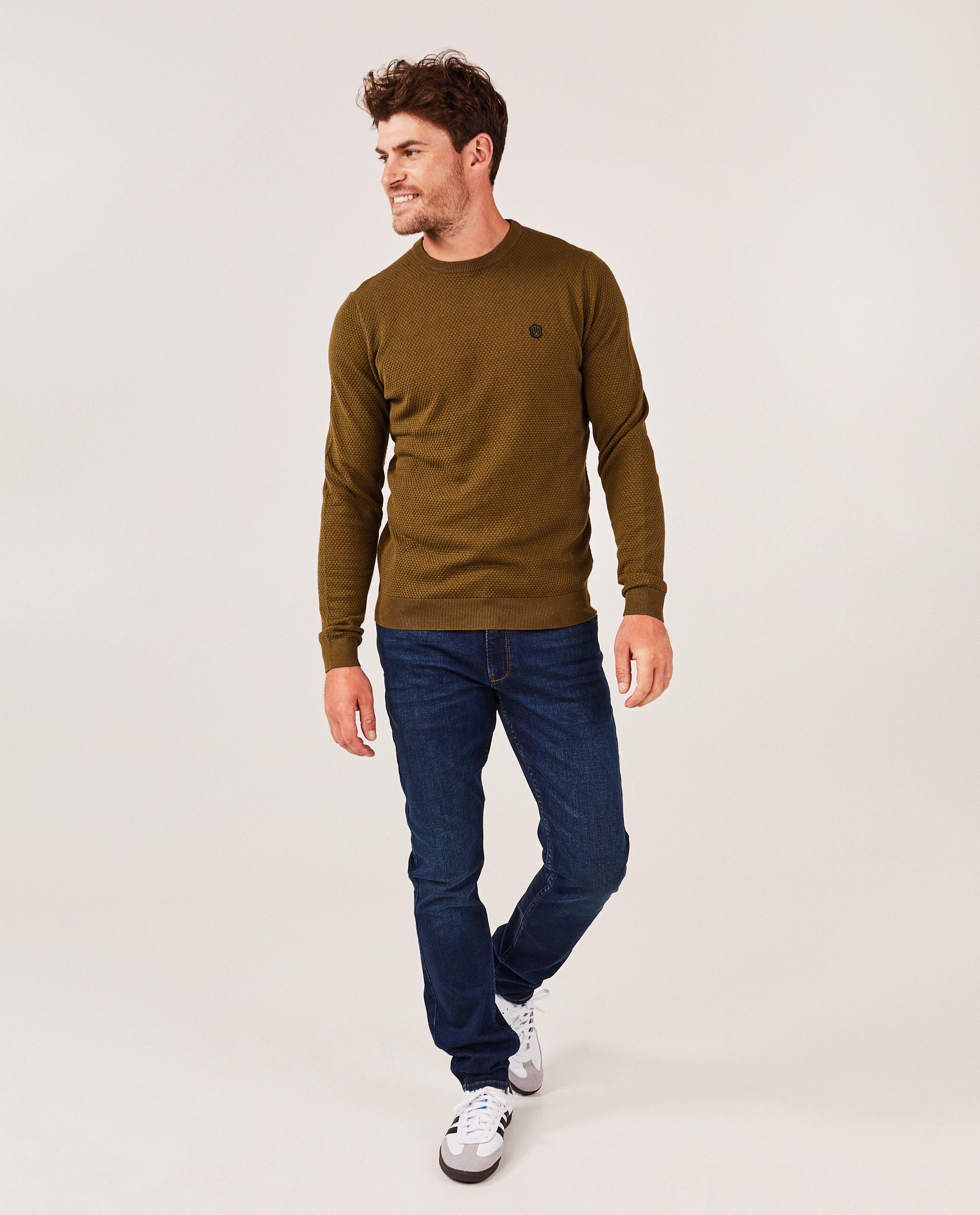 Trui met zeshoekig patroon - null - Quarterback
