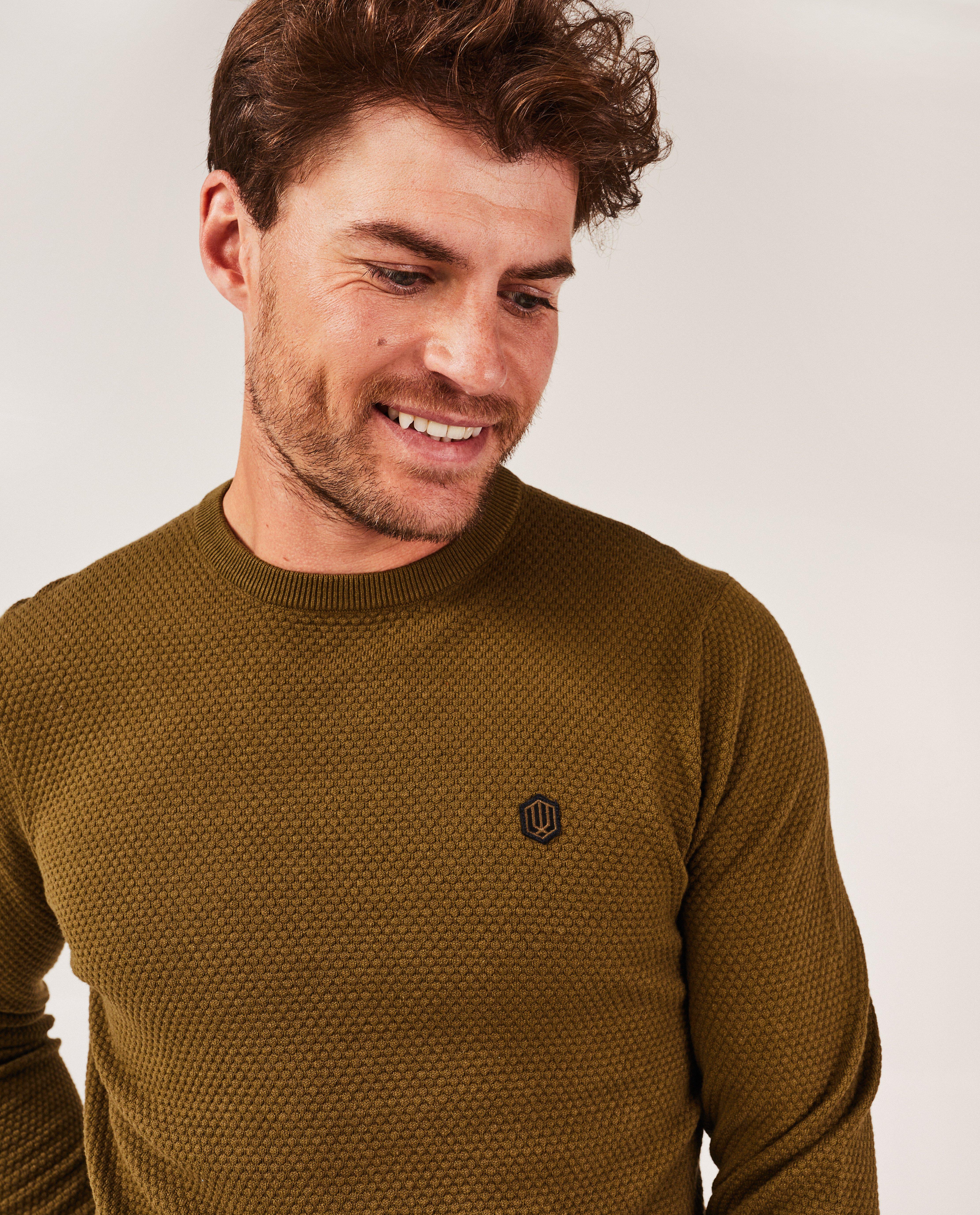 Pulls - Pull à motif hexagonal