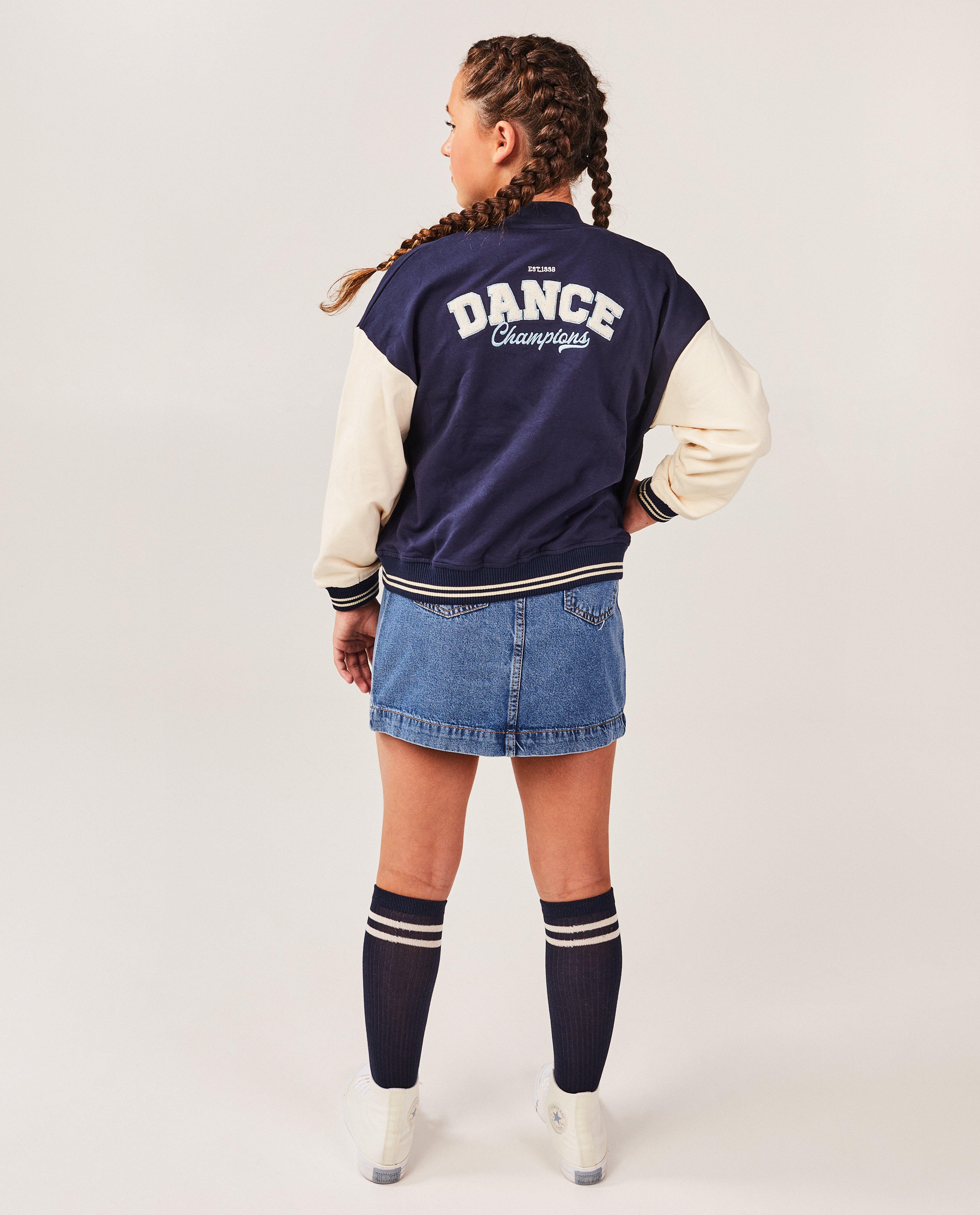 Cardigan - College sweatvest met opschrift